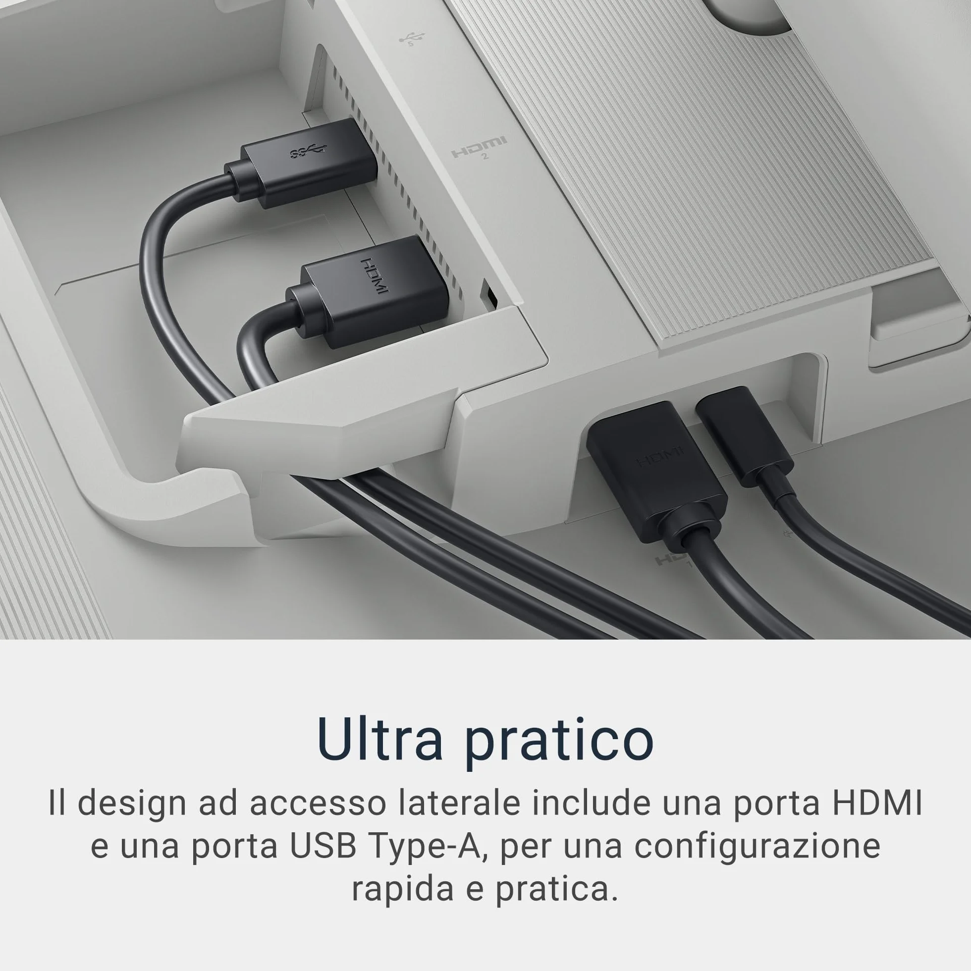 Dell 34 Plus USB-C Monitor - S3425DW, WQHD (3440x1440), 21:9 Curvo, 120Hz, VA, 1ms, AMD FreeSync Premium, HDR10, Regolabile in Altezza, Altoparlanti integrati, 2 USB-C, 2 HDMI, 3 Anni di Garanzia