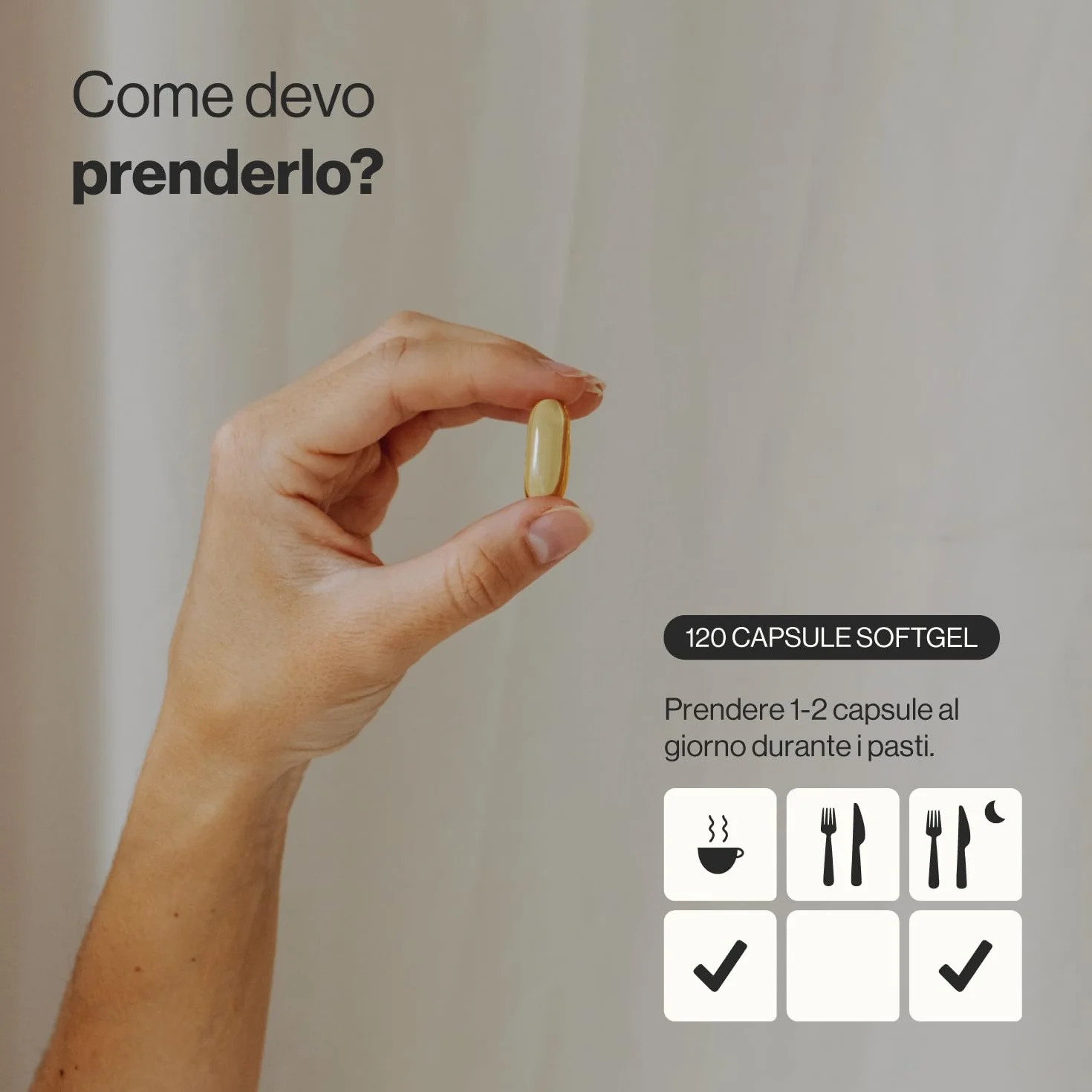 Omega 3 IFOS Trigliceridi 1000 mg EPA 500 mg DHA 120 Capsule Softgel Olio di Pesce Selvaggio Certificato FOS