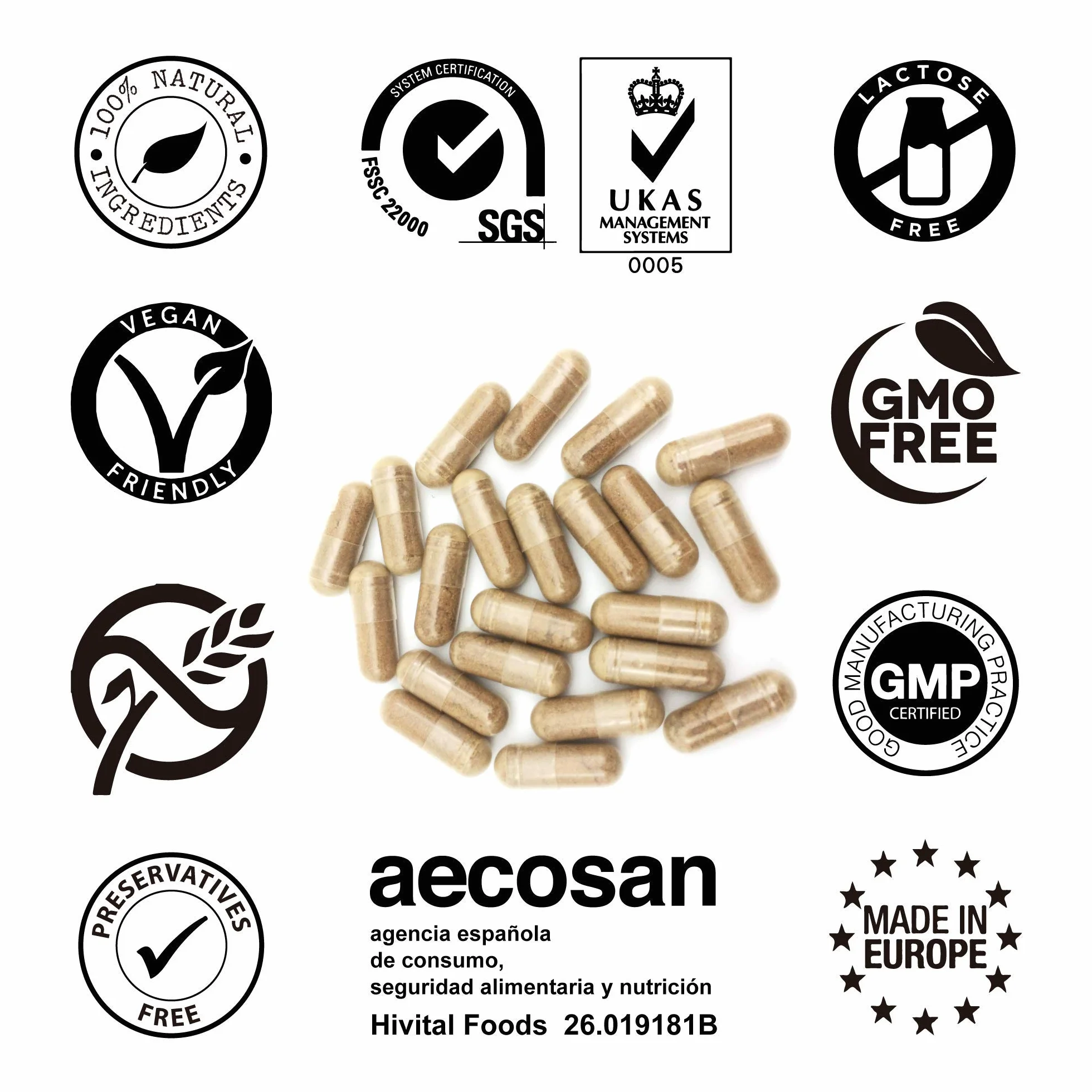 Astaxantina pura 8 mg 180 capsule vegane da Haematococcus Pluvialis 5% HIVITAL