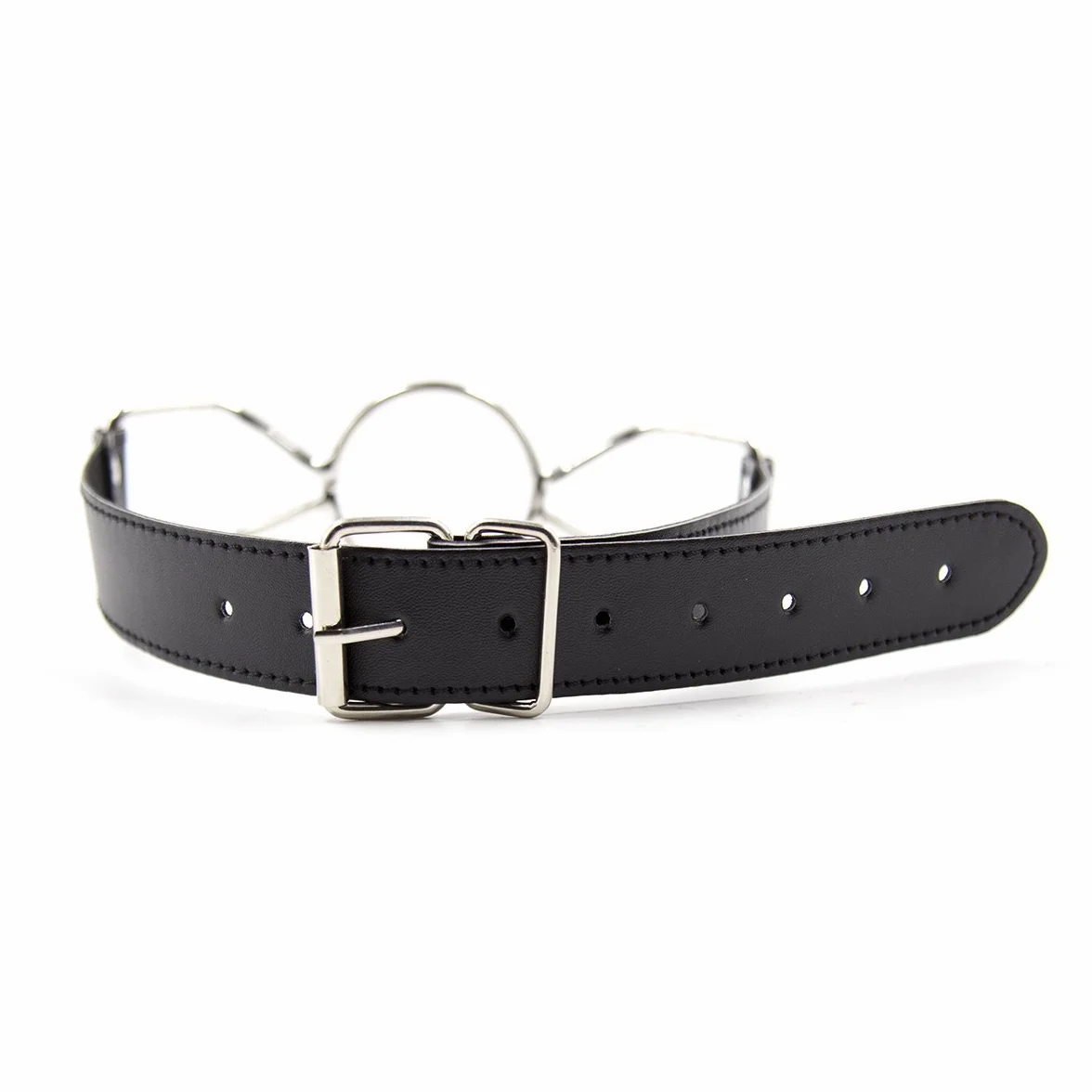 Spider-Gag mit Ring-Knebel O Ring Acciaio Mouth Gag Ø 3,30 cm