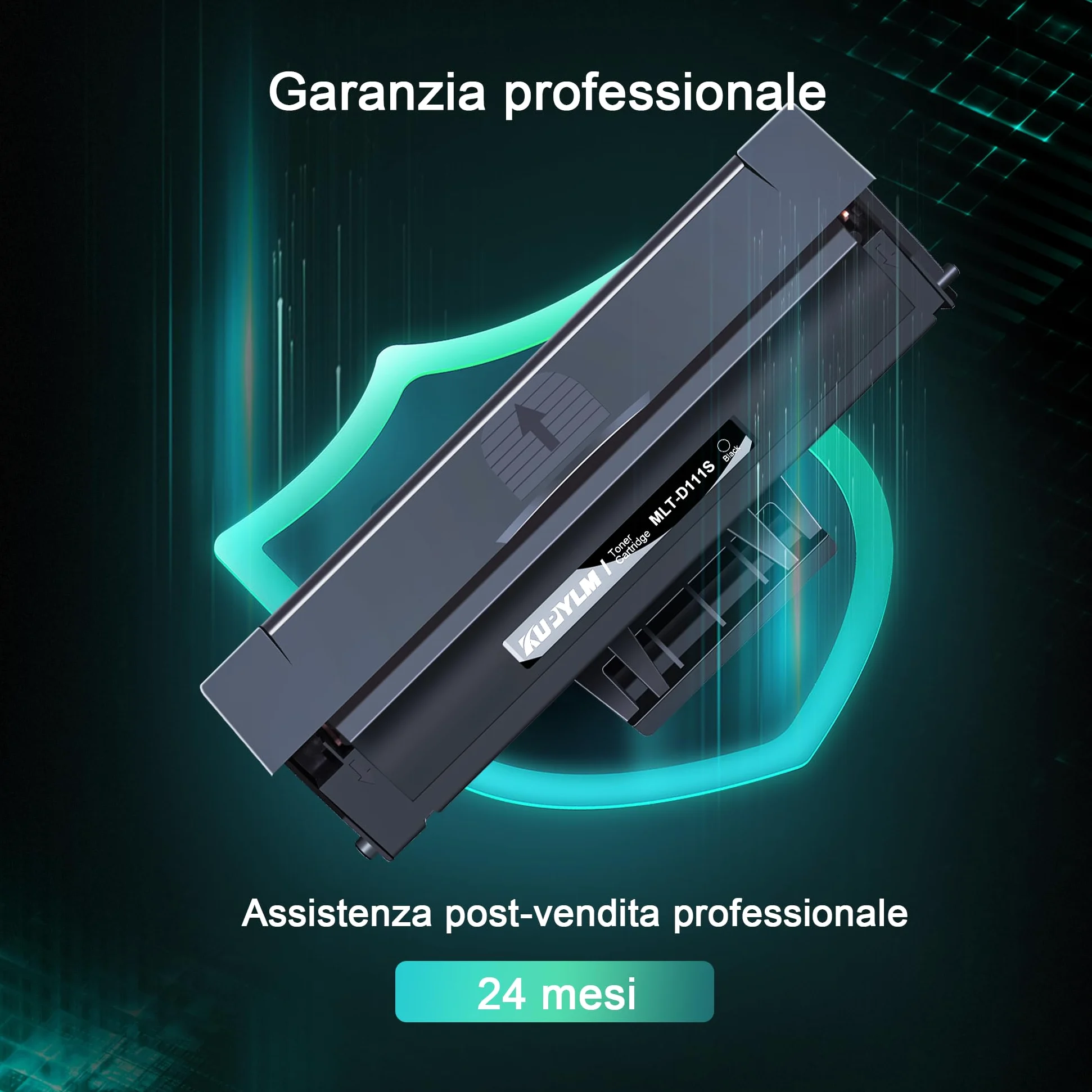 KUPYLM MLT-D111S D111L compatibili per Samsung MLT-D111 D111S MLT-D111L per toner 111S Xpress M2026W M2026 M2070FW M2070 M2070W M2070F M2020 M2020W M2021 M2021W M2022 M2022W M2071 M2071W (Nero, 2Pack)
