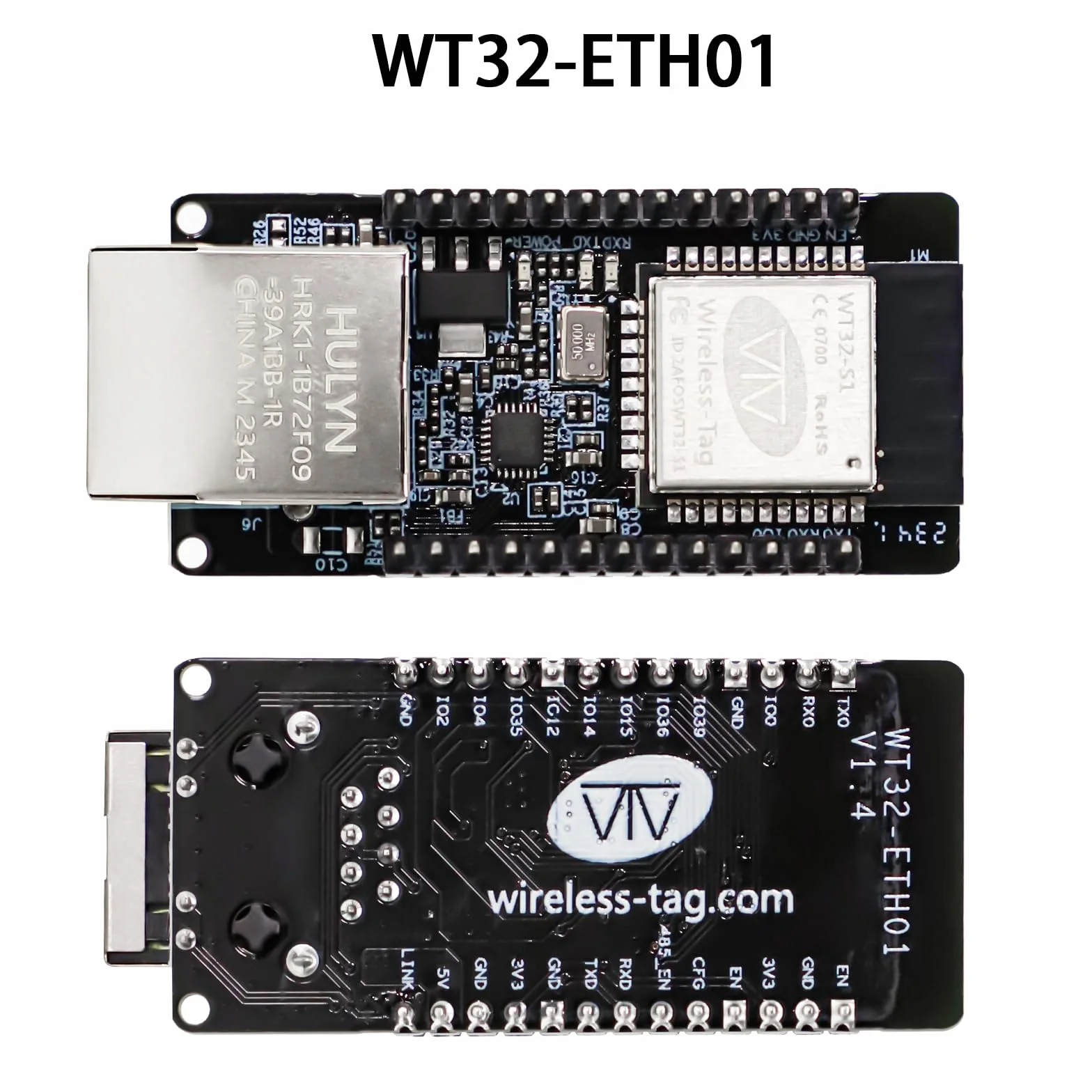 ESP Modul, WT32-ETH01 Embedded Serial Port Networking Bluetooth + WiFi Combo Gateway MCU modulo ESP senza fili