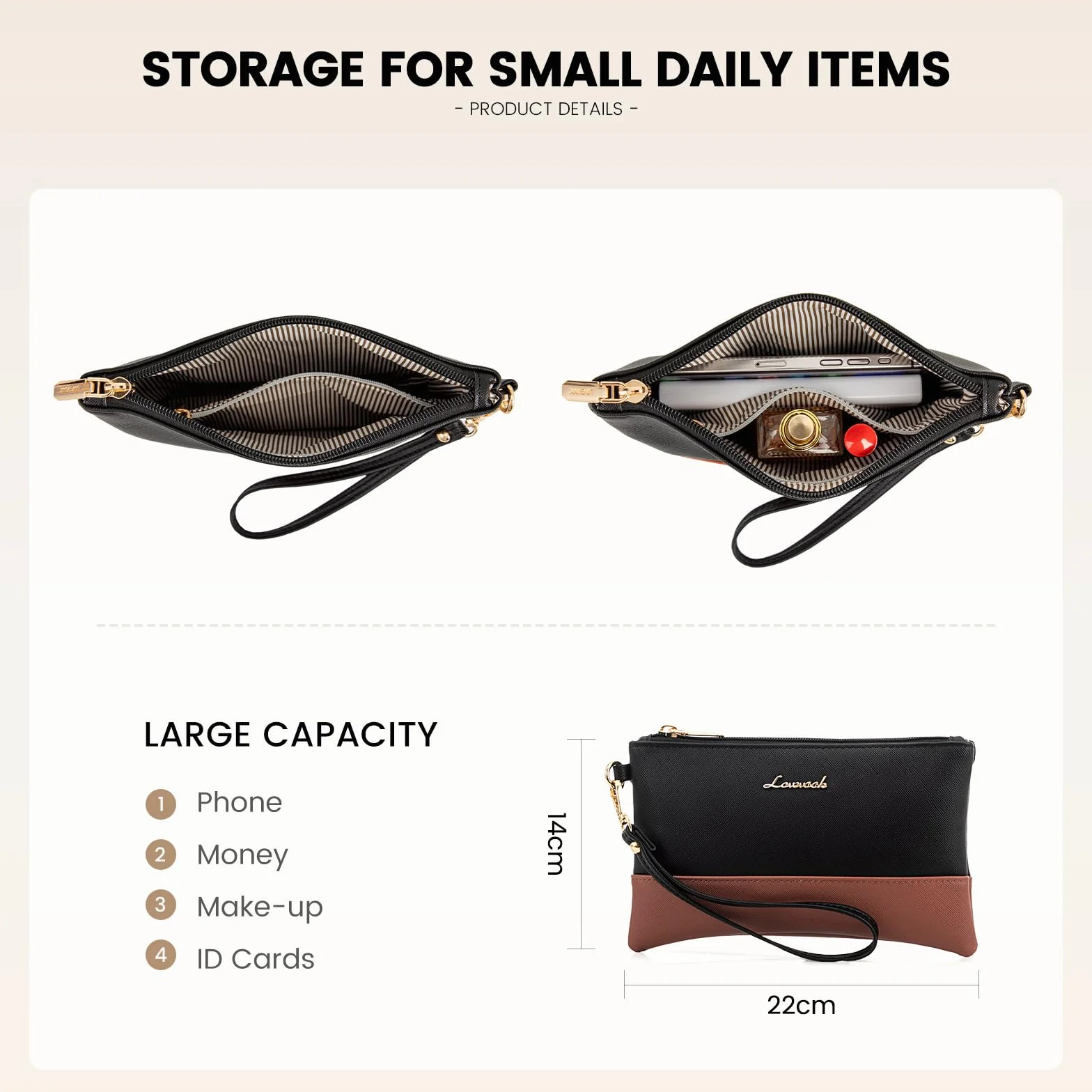 LOVEVOOK Borsa Donna Grande da Lavoro Borsa a Tracolla per Computer da 15.6 Pollici Impermeabile Borse Laptop Tote in Pelle PU Handbag da Università Business Shopper