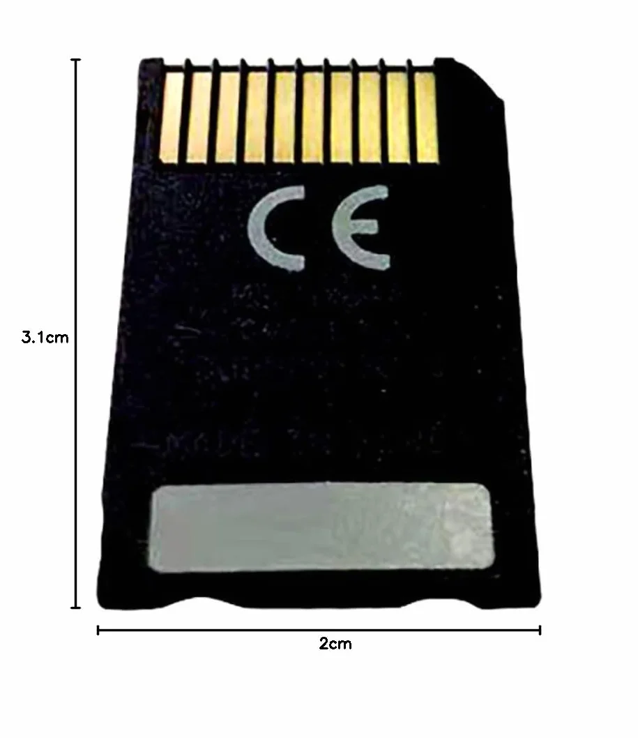 Scheda di memoria MS Pro Duo da 64 GB per Sony PSP ad alta velocità ad alta capacità