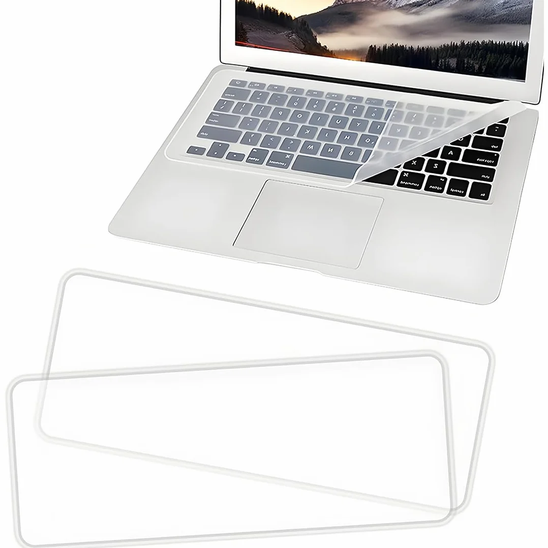 2 Pezzi Copritastiera PC Universale in Silicone, 13-14 Pollici, tastiera portatile accessori, Lavabile e Riutilizzabile, Copri Tastiera per Laptop