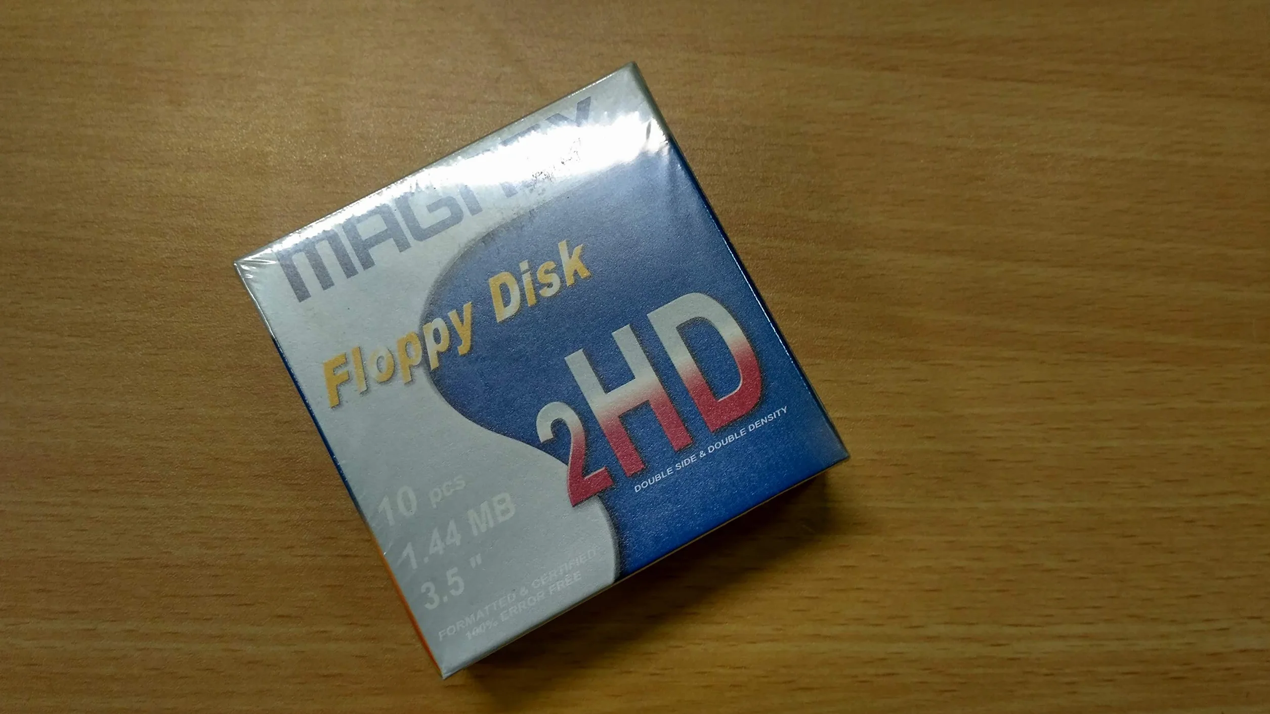 FLOPPY DISK 1,44MB HD MAGNEX FORMATTATI CONFEZIONE DA 10 UNITA'