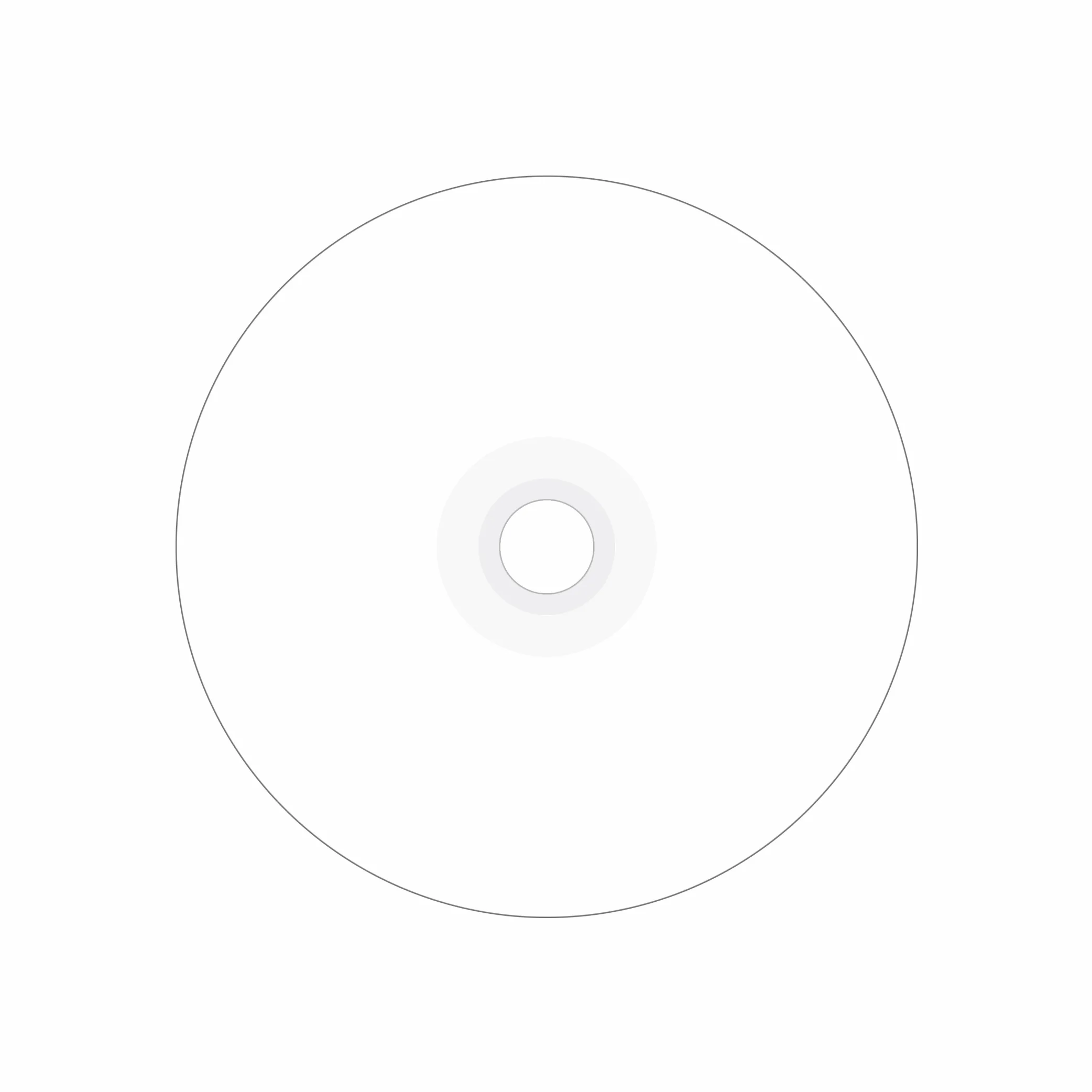 MediaRange MR468 Confezione Dvd+R, Bianco