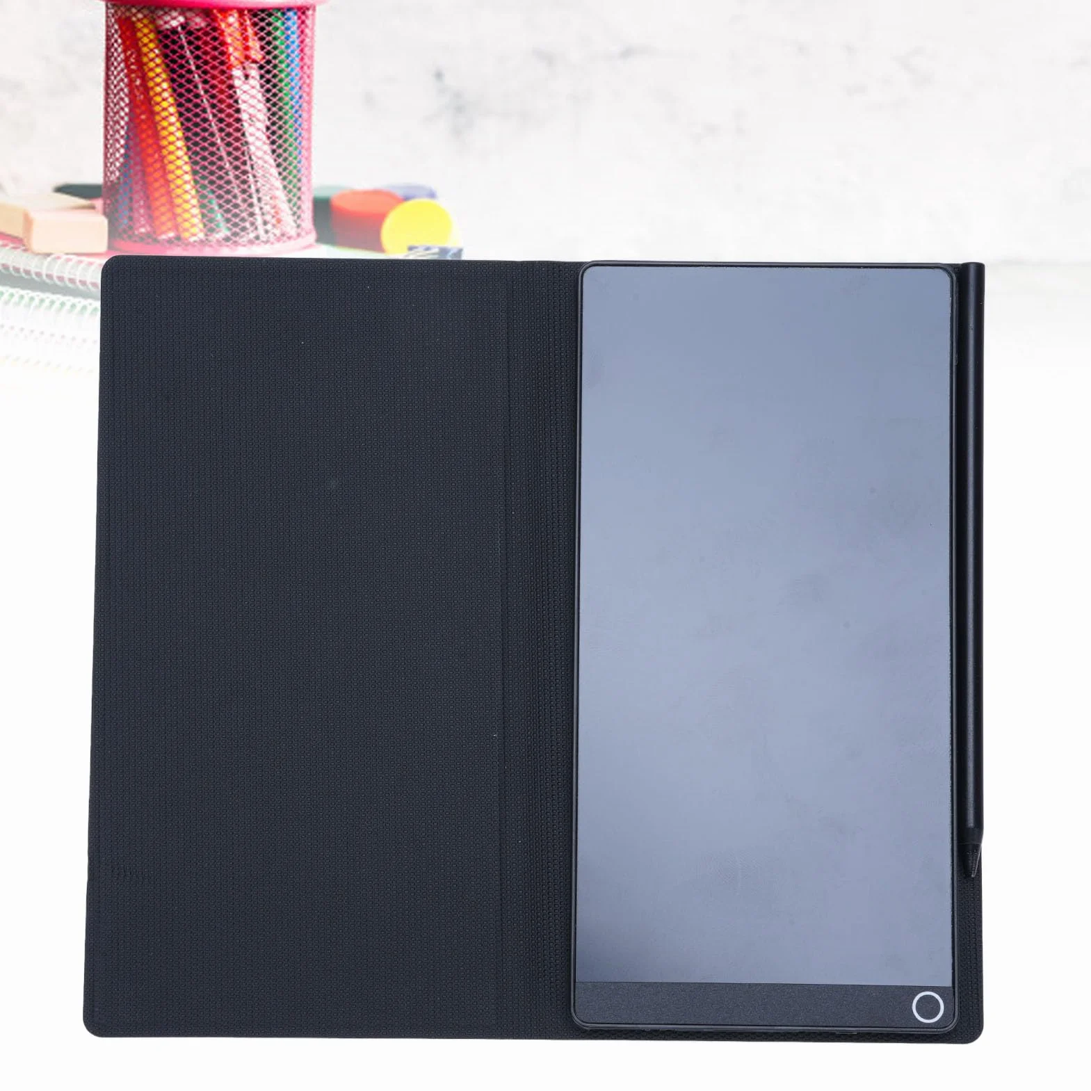 Tablet di Scrittura LCD per Adulti 6,5 Pollici, Tavolo da Disegno a Schermo Intero, Blocco Note Digitale Riutilizzabile con Penna Stilo