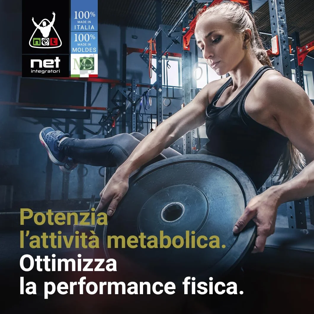 NET Integratori THERMO ADRENALEAN 3.0 con caffeina 90 cpr Integratore Termogenico Accelerare Metabolismo