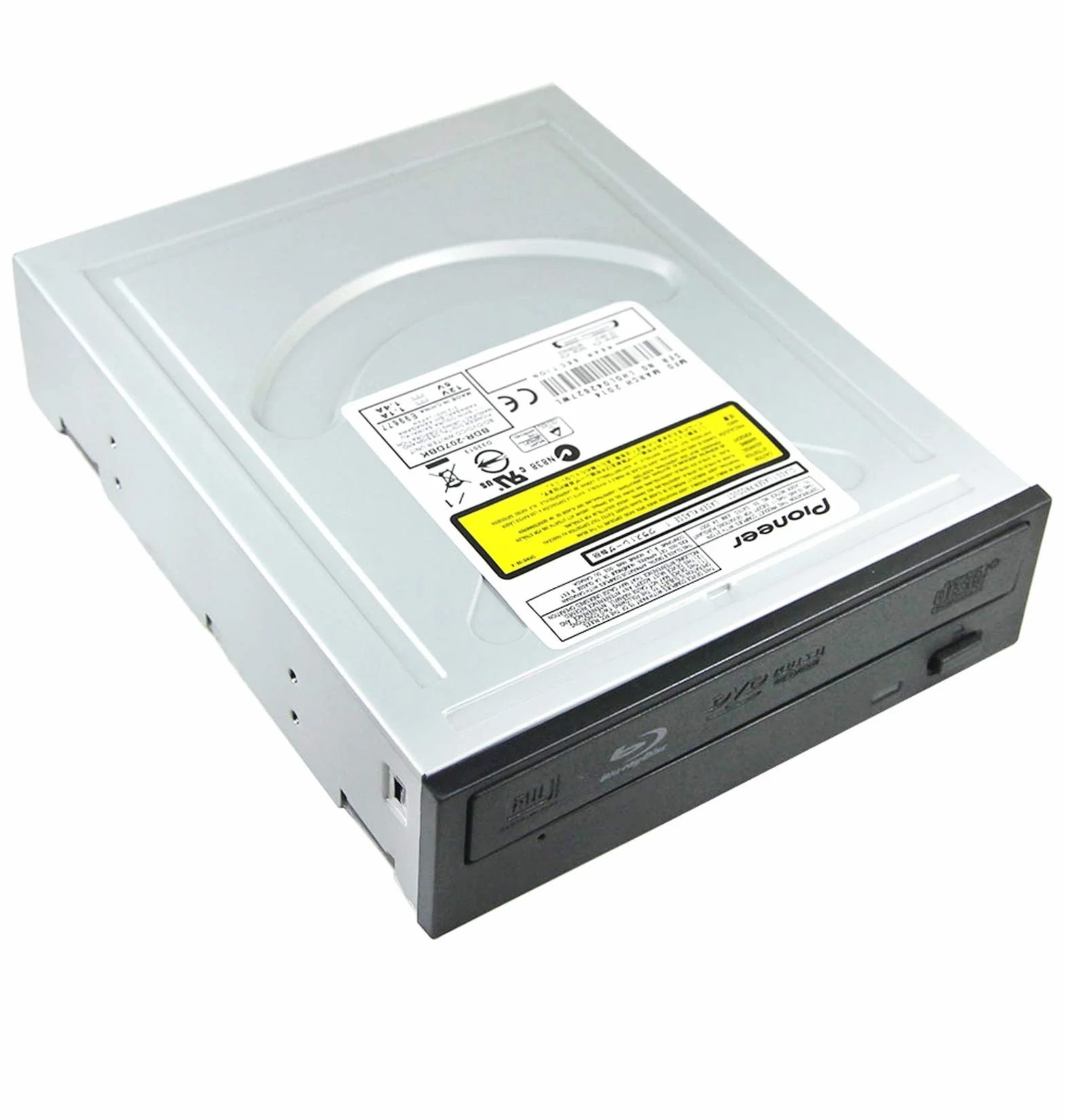 Masterizzatore interno Super Multi 12X BD-R BD-RE DL 3D Blu-ray Disc Burner, per Pioneer BDR-207 BDR-207DBK, doppio strato 16X DVD+-R 40X CD-R, unità ottica SATA per desktop, PC