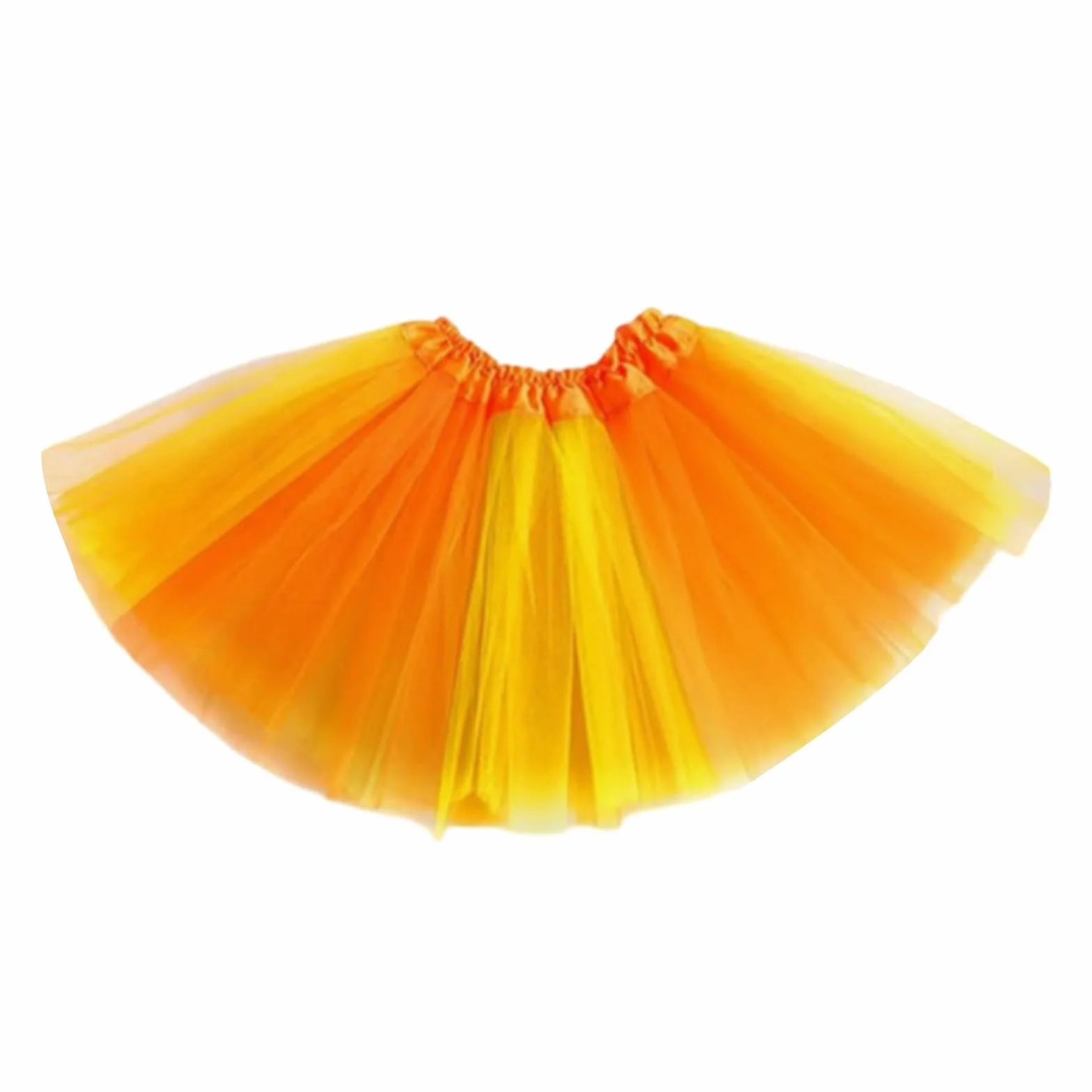 Gonna Tulle Danza Classica Arcobaleno con Angoli Abbinati
