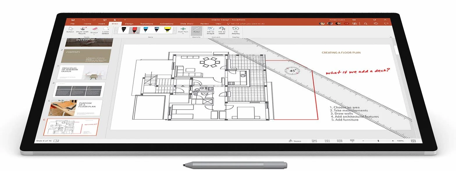 Microsoft Surface Pen penna per PDA Platino 20 g