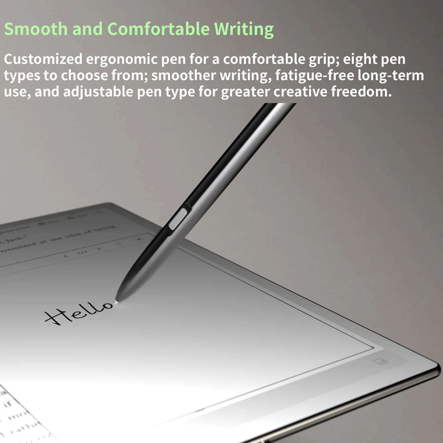 iFLYTEK AINOTE 2 Smart E-Ink Tablet 10,7" Blocco note digitale con Riepilogo Trascrizione Traduzione Riunioni AI Latenza Scrittura <20 ms Batteria 7 Giorni