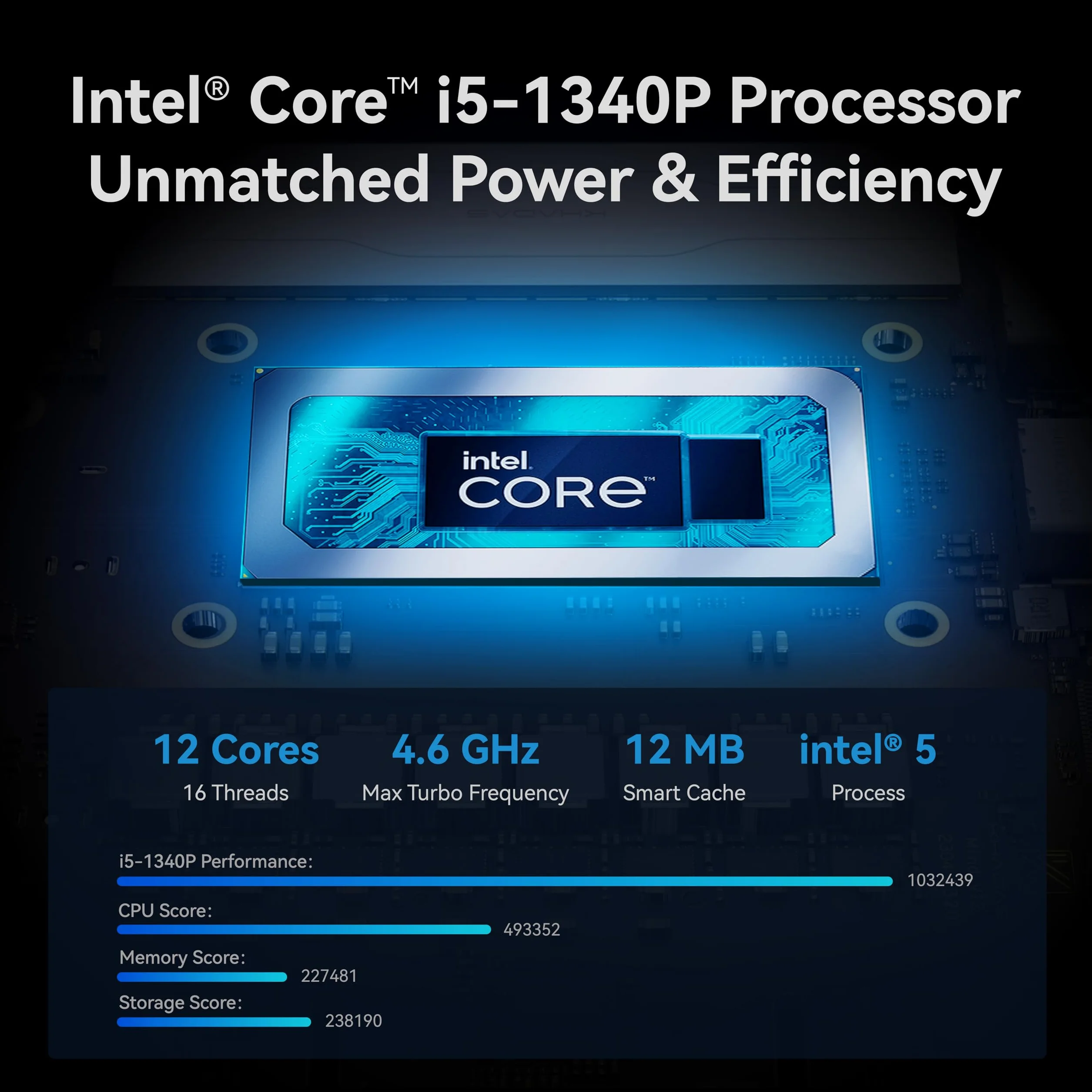 khadas Mind 1 Mini PC, Computer Desktop Micro con Intel Core i5-1340P a 4.6GHz, Batteria Standby da 5.55Wh, 16GB LPDDR5, 512GB PCIe 4.0 SSD, WiFi 6E, BT5.3, Computer Portatile per Ufficio e Casa
