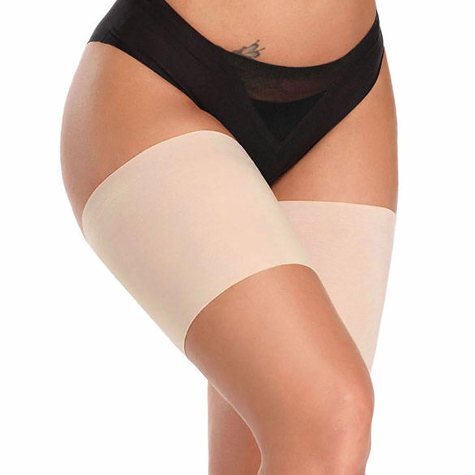 Fasce Antisfregamento Cosce per Donna, Fascia Elastica con Silicone, 2 Pezzi