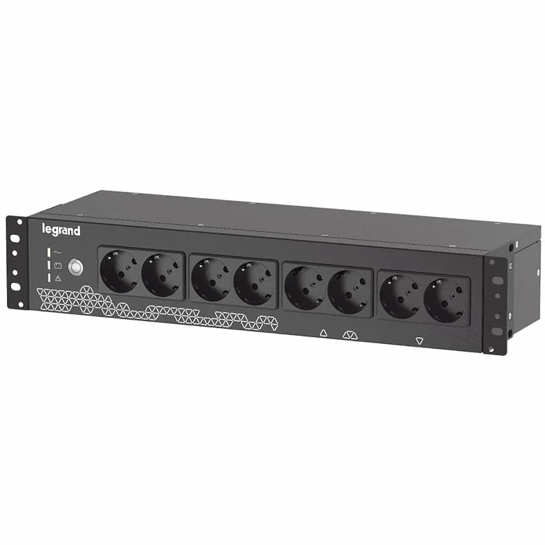 KEOR PDU 800VA 8 PRESE SCHUKO NERO
