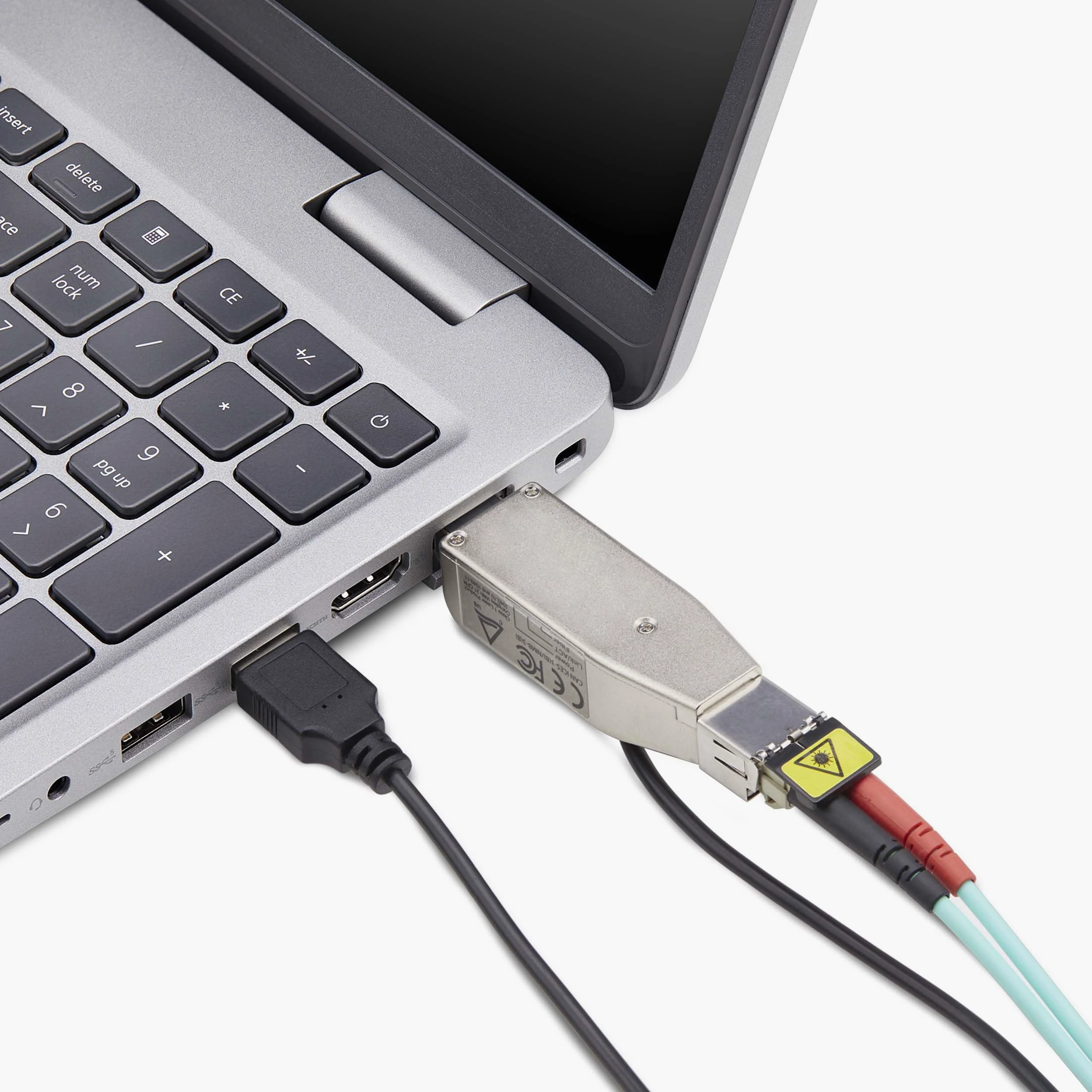 StarTech Convertitore Fibra Gigabit a RJ45 Ethernet (D01ML55U-FIBER-MEDIA) | Monomodale fino a 10km, Multimodale fino a 800m, Dongle Plug and Play