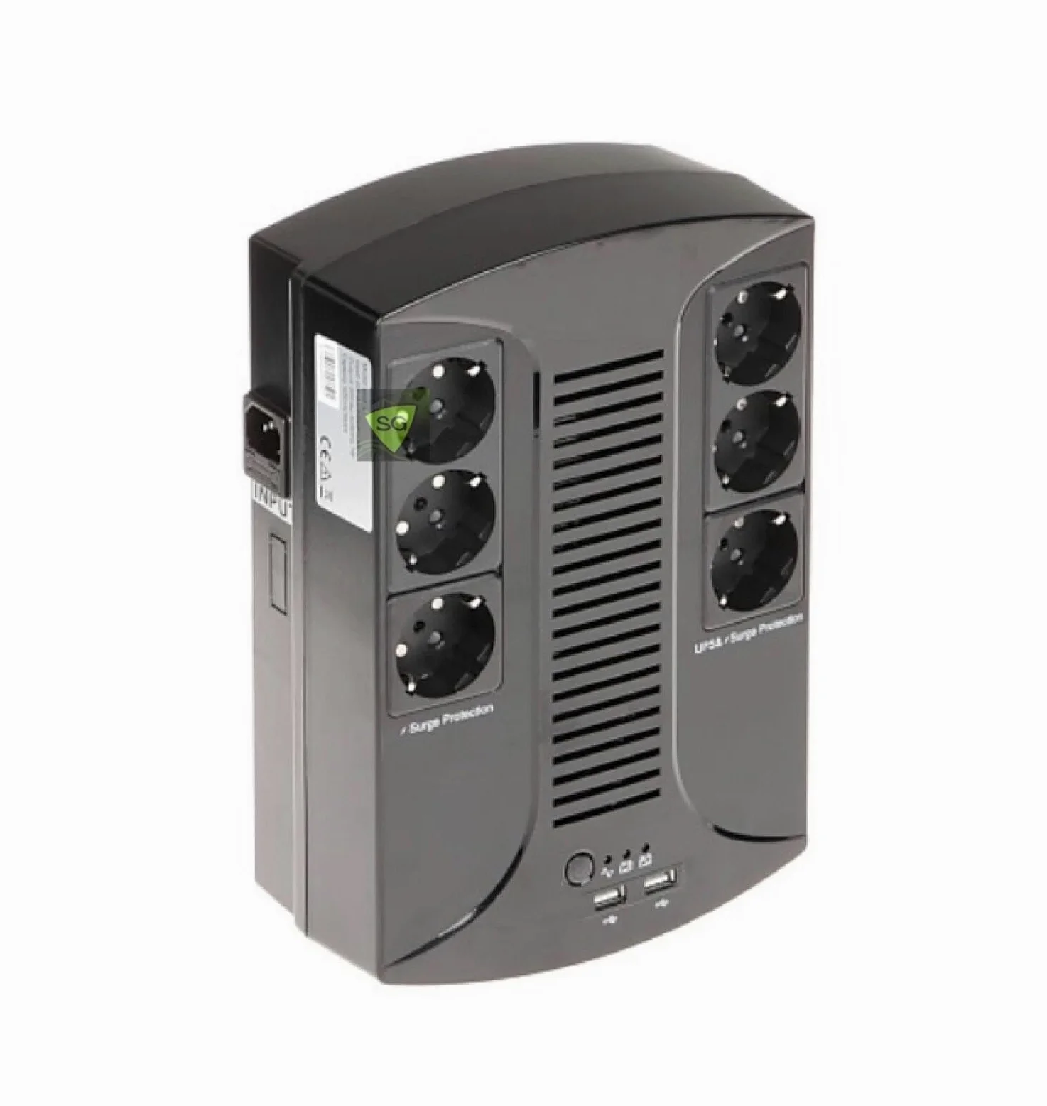 Gruppo di continuità 1400VA 900W UPS 6 SCHUKO PER PC TELECAMERE VIDEOSORVEGLIANZA TV COMPUTER