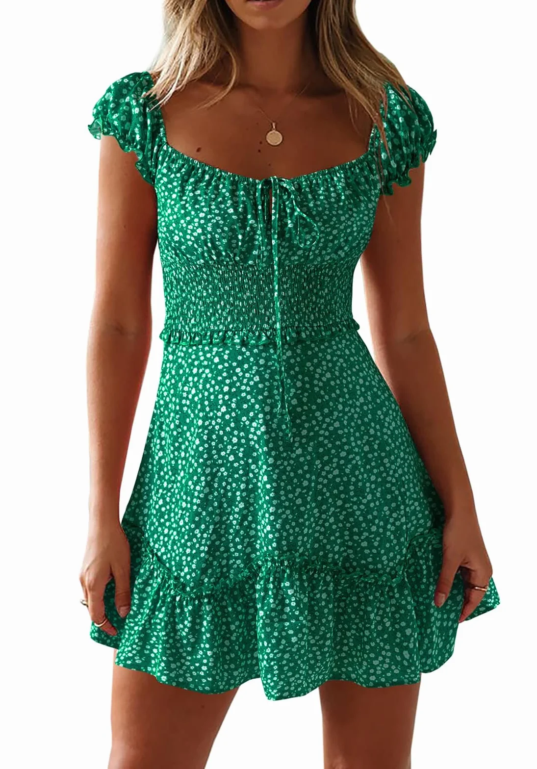 Cicy Bell Abito Estivo da Donna Sexy Floreale