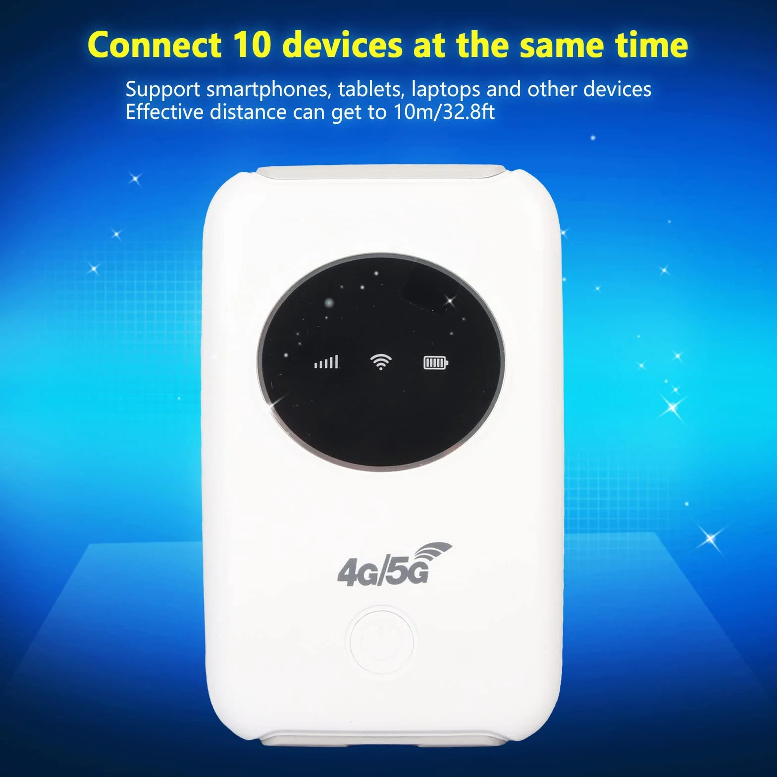 Hotspot Mobile 4G LTE 300Mbps WiFi Modem USB Sbloccato 5G ad Alta Velocità Router Portatile Senza Fili per Viaggi