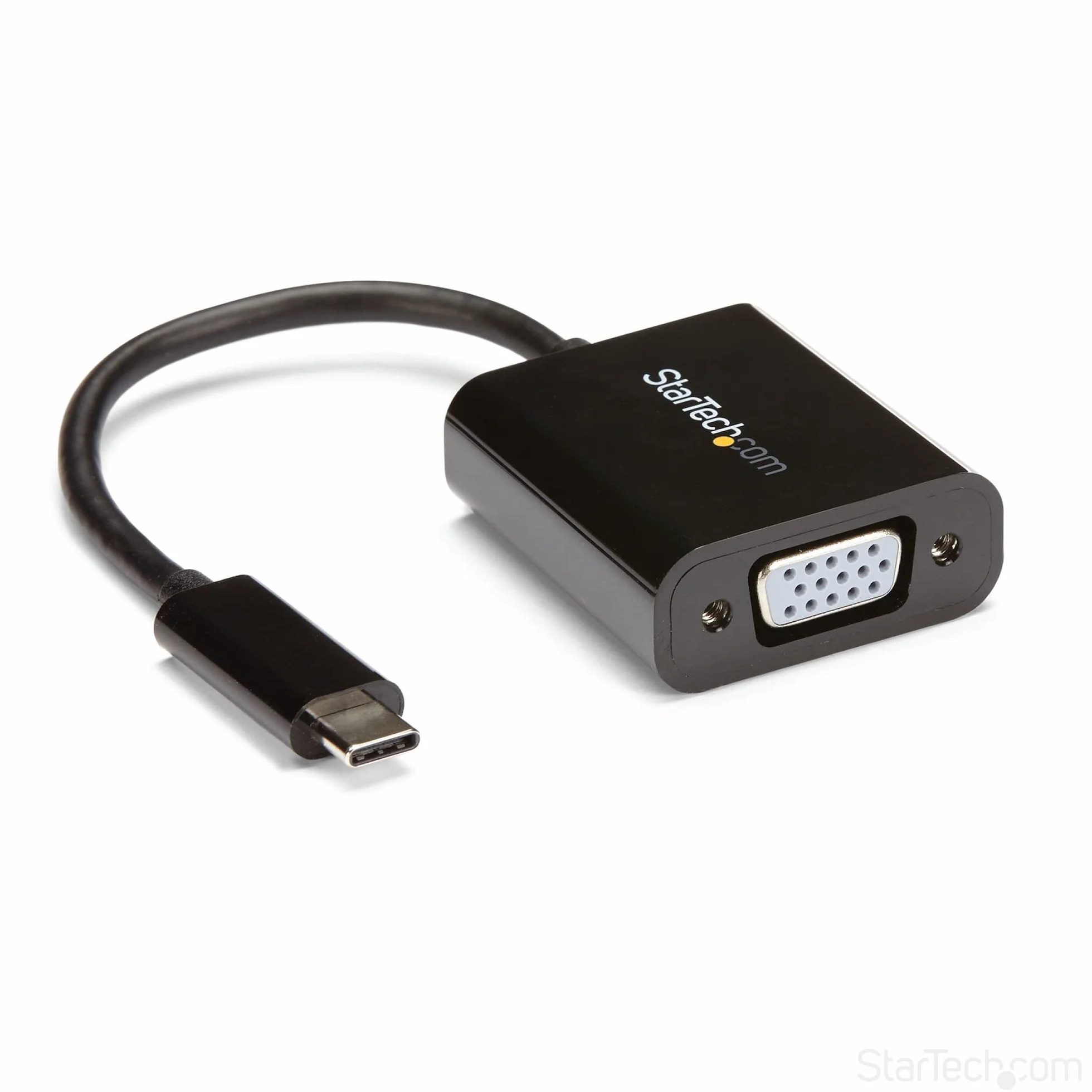StarTech.com Adattatore USB-C a VGA 1080p Convertitore video per MacBook Pro Nero CDP2VGAEC