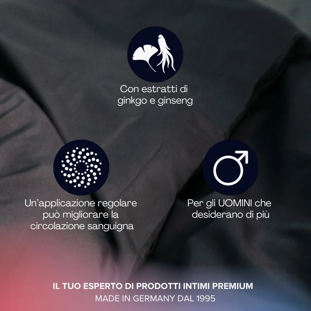 pjur MAN XTEND Cream 50ml Crema per erezione con estratto di ginkgo e ginseng