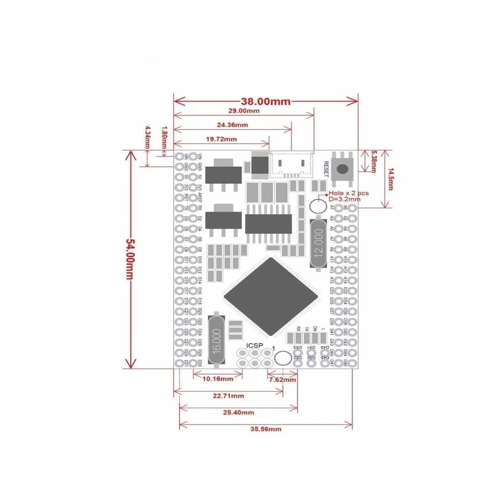 ARCELI PRO Mini Embedded, MCU USB Elettronica