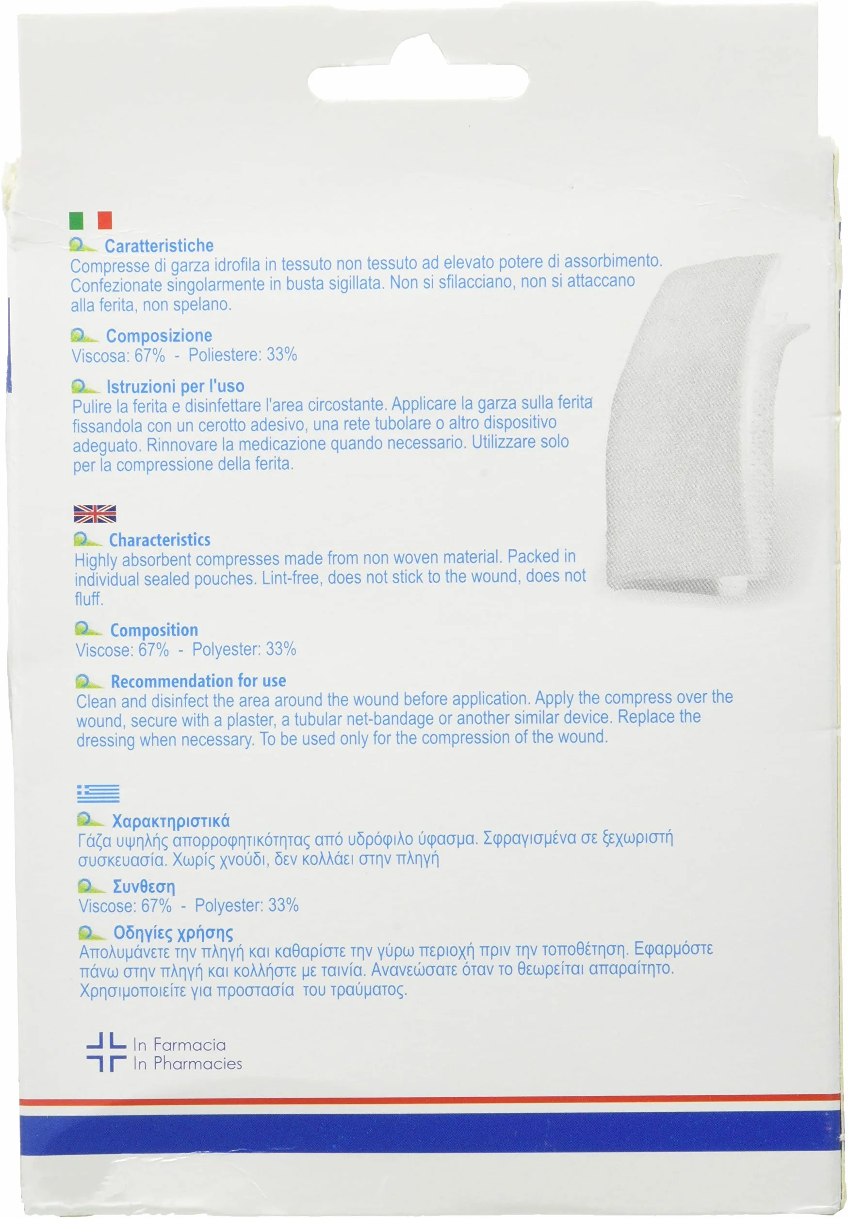 Master Aid Dermatess 36 x 40 cm 12 Pezzi - 1 Prodotto