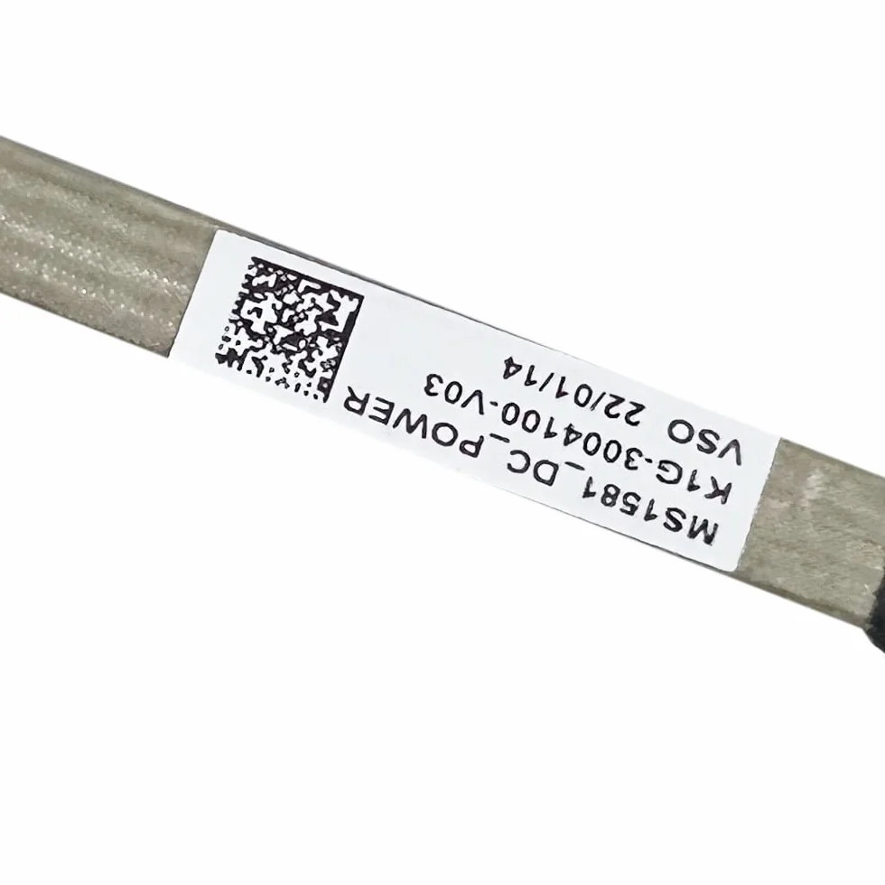 Gintai Connettore di Alimentazione Carica DC Power Jack DC Dock Presa Notebook Cavo per MSI Pulse GL66 11UE/GL66 11UEK/GL66 11UGK(MS-1581)/Katana GF66 11UE GF66 11UG MS1581GL66 K1G-3004100-H39