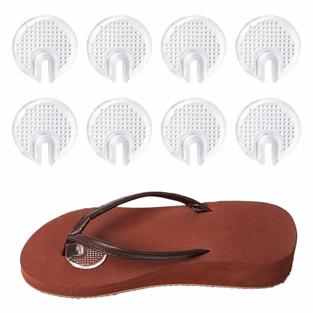 Sandali Infradito Silicone Antiscivolo 8Pcs Protettori per dita Cuscinetti in Gel