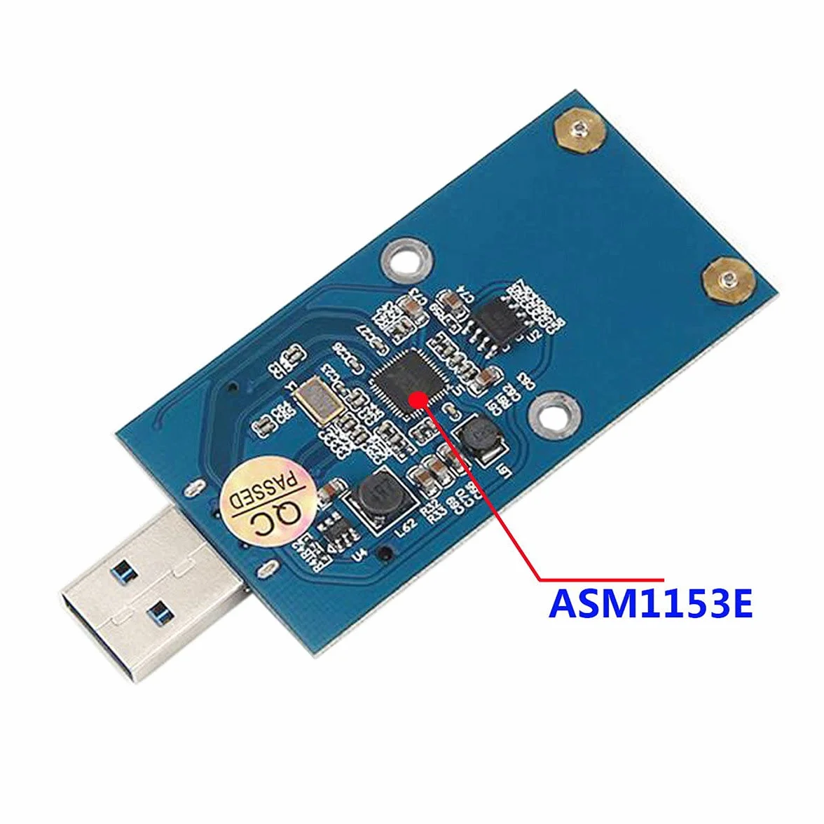 CY mini PCI-e mSATA a USB 3.0 SSD esterno scheda adattatore PCBA Conveter