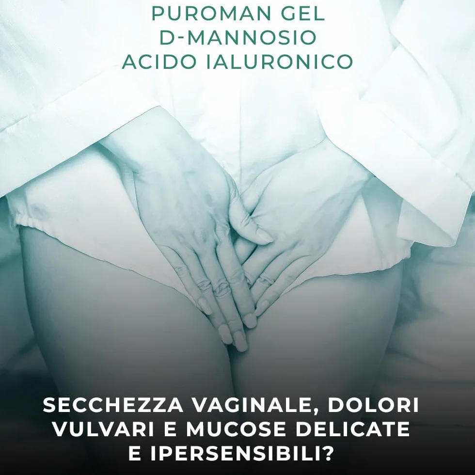 Dr.Tili Puroman gel lubrificante intimo D-mannosio 100 ml (2 x 50 ml)