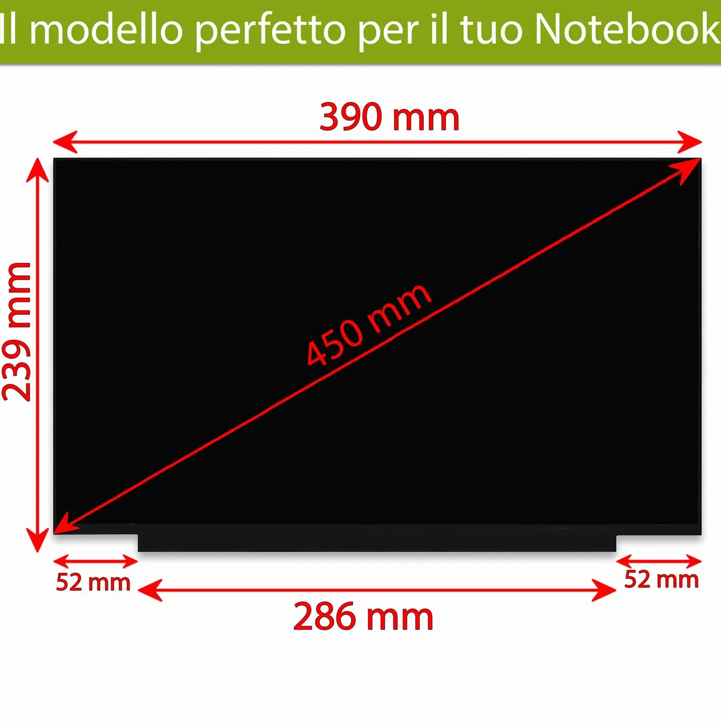 new net - Pannello Schermo Display LCD IPS Compatibile con HP Omen 17-ck0008nl, 17-ck0009nl, 17-ck0010nl, 17-ck0011nl, 17-ck0012nl, 17-ck0013nl [17.3 Pollici FHD 1920x1080 40pin 144Hz]