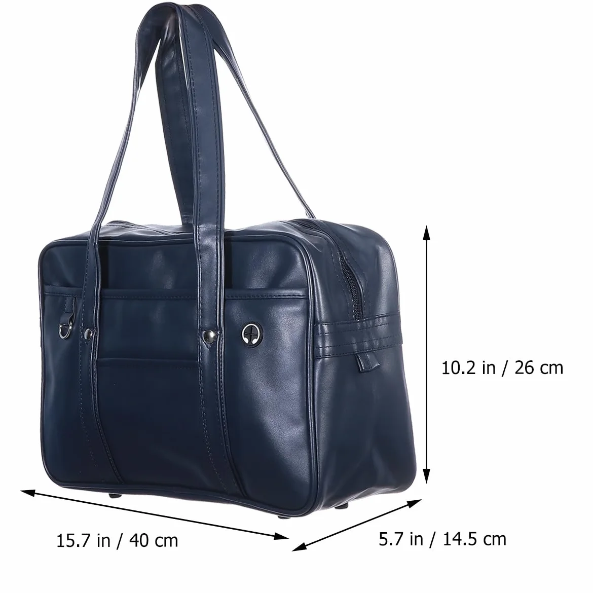 GALPADA Borsa Tracolla in Pu per Laptop e Libri, Design Semplice e Moderno, Capiente e Leggera, per Back To School Party e Uso Quotidiano