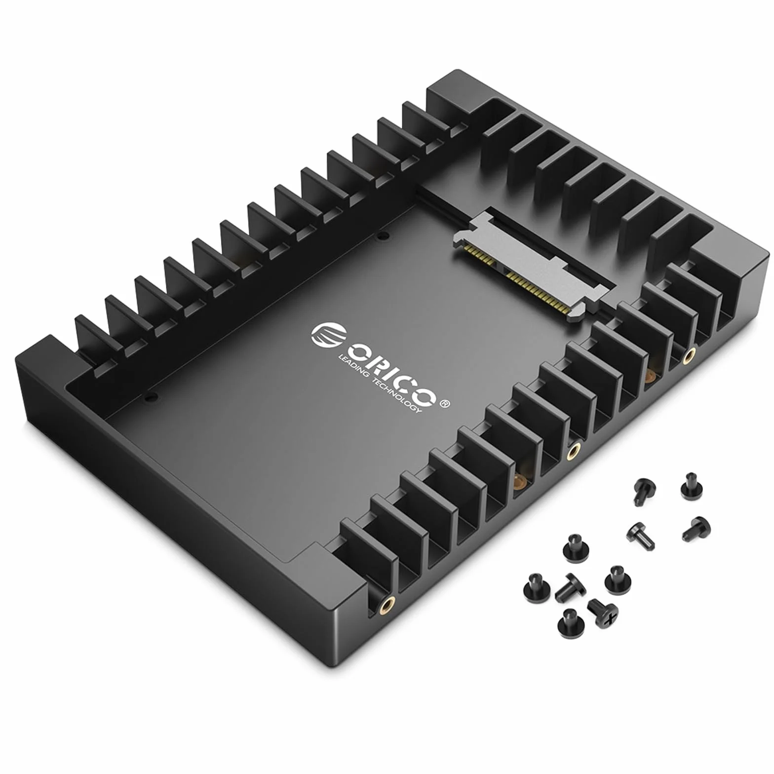 ORICO Adattatore Hard Disk Interno da 2,5" a 3,5" Staffe di Montaggio Rimovibili per 2,5 Pollici SATA HDD o SSD Incluse Viti -1125SS