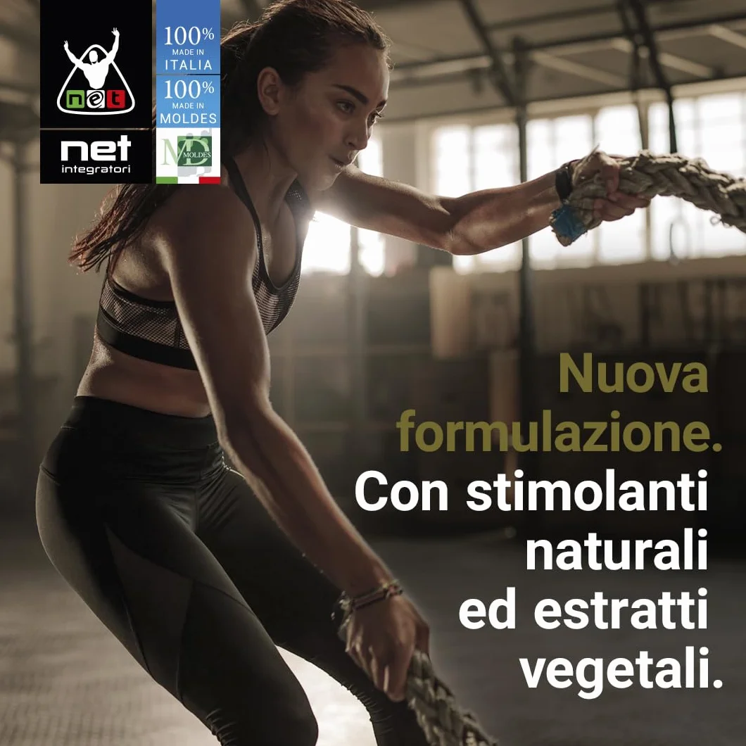 NET Integratori THERMO ADRENALEAN 3.0 con caffeina 90 cpr Integratore Termogenico Accelerare Metabolismo