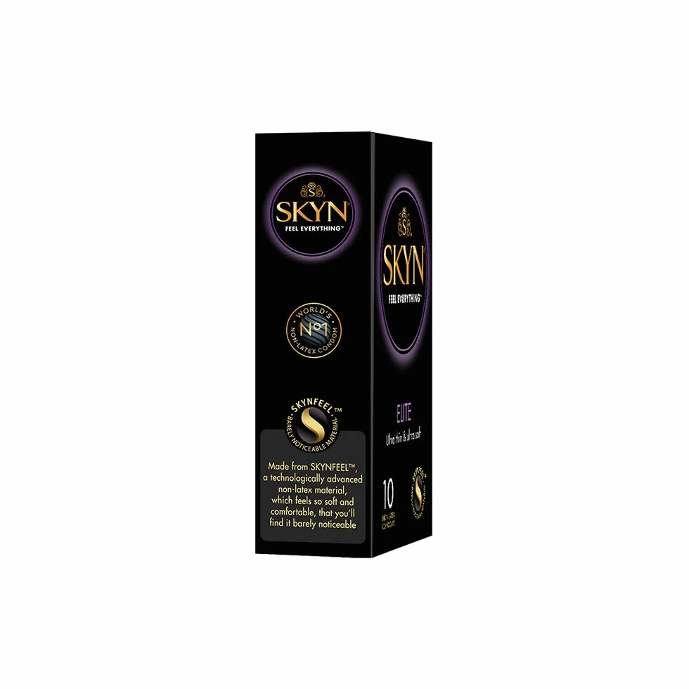 SKYN Elite Preservativi Senza Lattice in Poliisoprene Ultramorbidi Ultrasottili 20 Pezzi