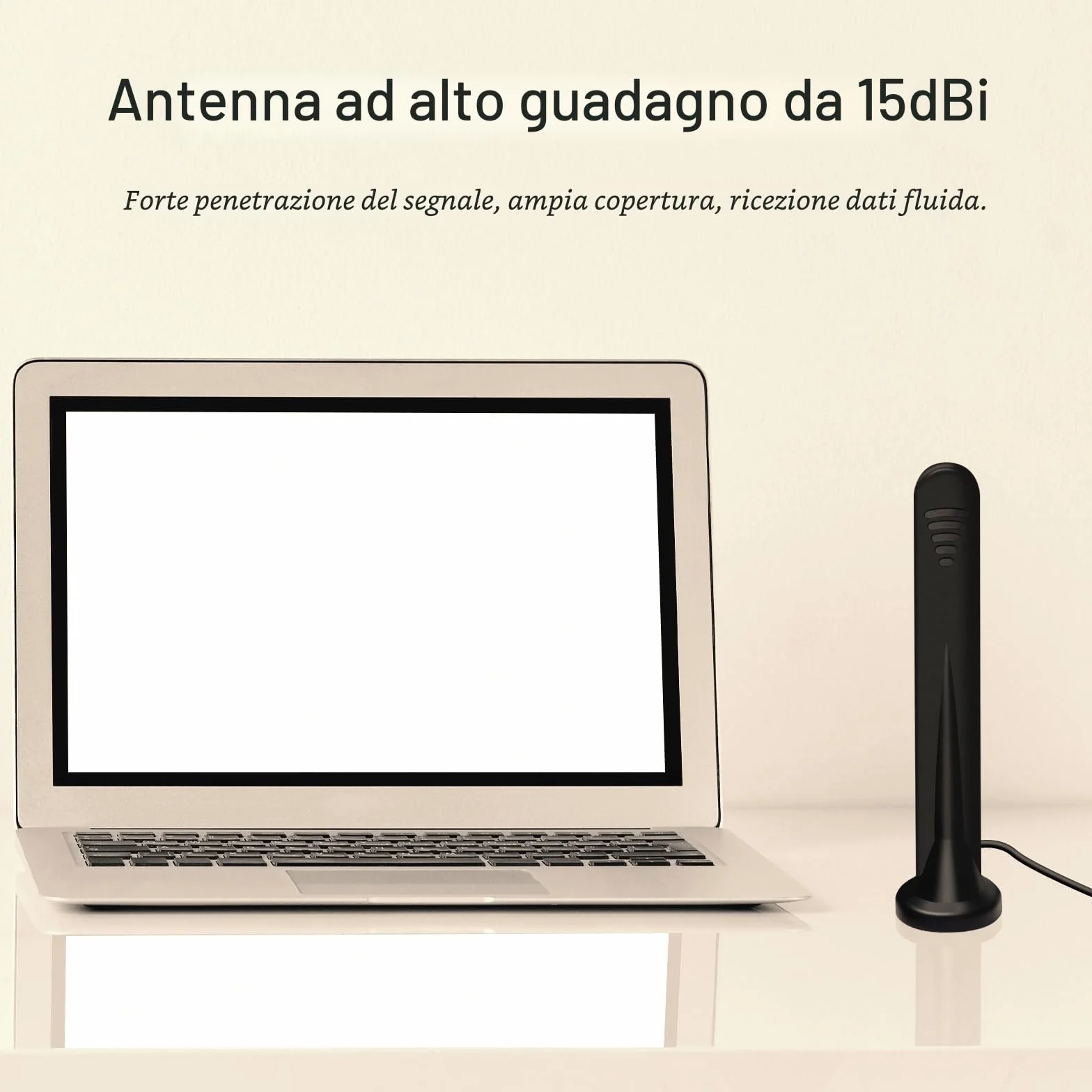2 X 5G Antenna 4G Lte Esterna 15DBI Omnidirezionale Amplificatore Segnale Interni Esterni Impermeabile Connettore SMA con Porta TS9 Base Magnetica,600-6000 MHz,3G/4G/5G/GSM/GPRS/LTE/WiFi Universale-3M