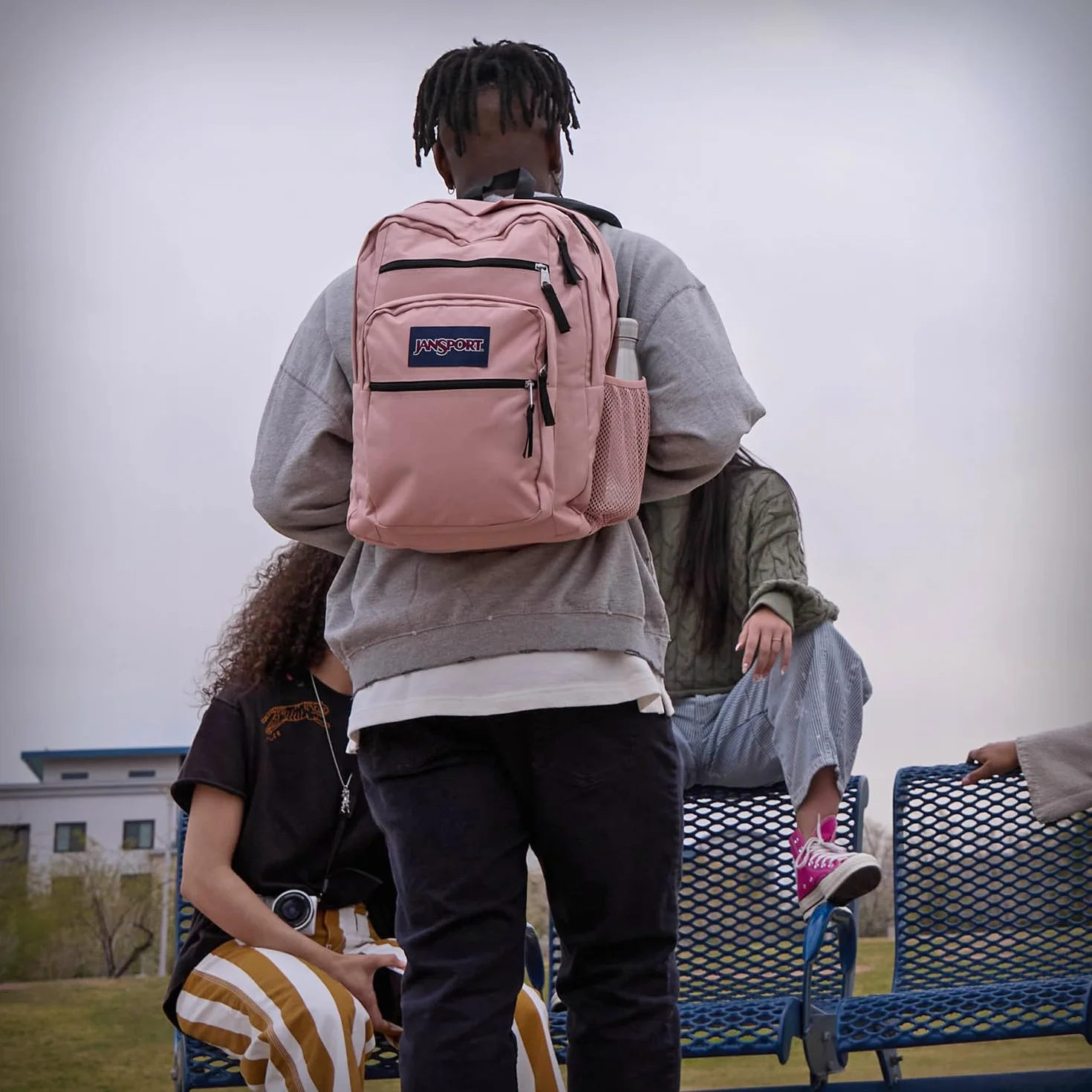 JANSPORT BIG STUDENT Zaino capiente con scomparto per laptop da 15 pollici, Pastel Lilac (Lilac)