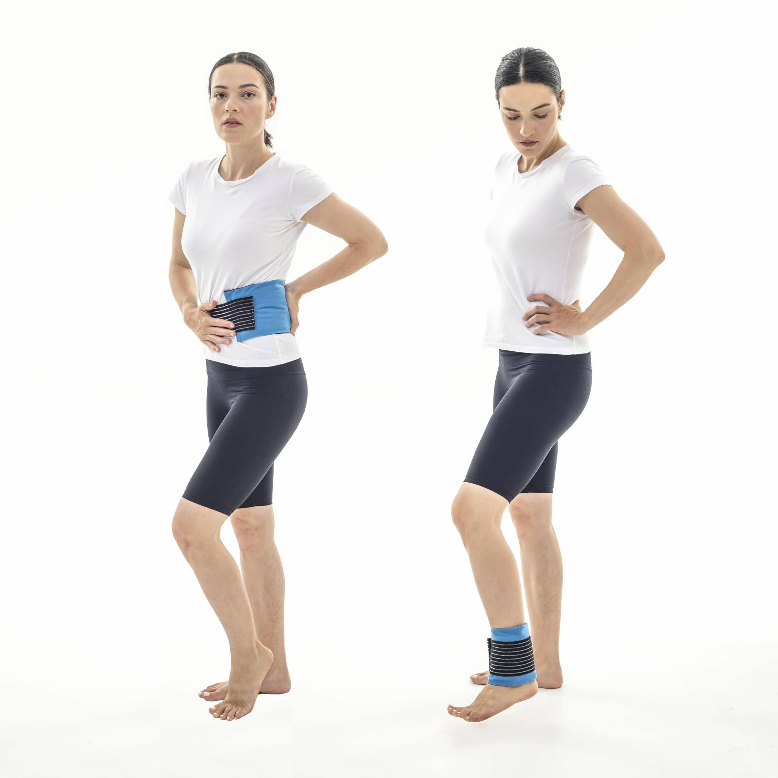 Ghiaccio Gel Riutilizzabile Borsa Caldo/Freddo Impacco Dolori Muscolari Gonfiori Terapia Microonde Congelatore