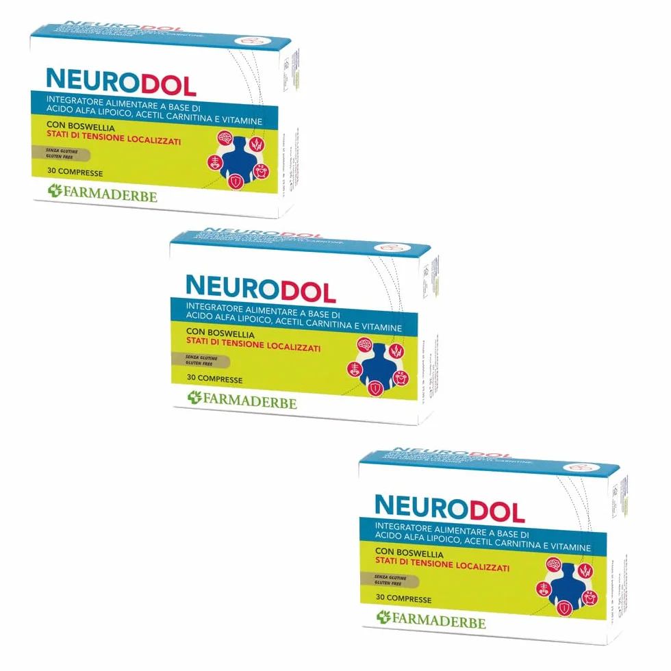 Farmaderbe Neuro Dol 30 cpr 3 Confezioni