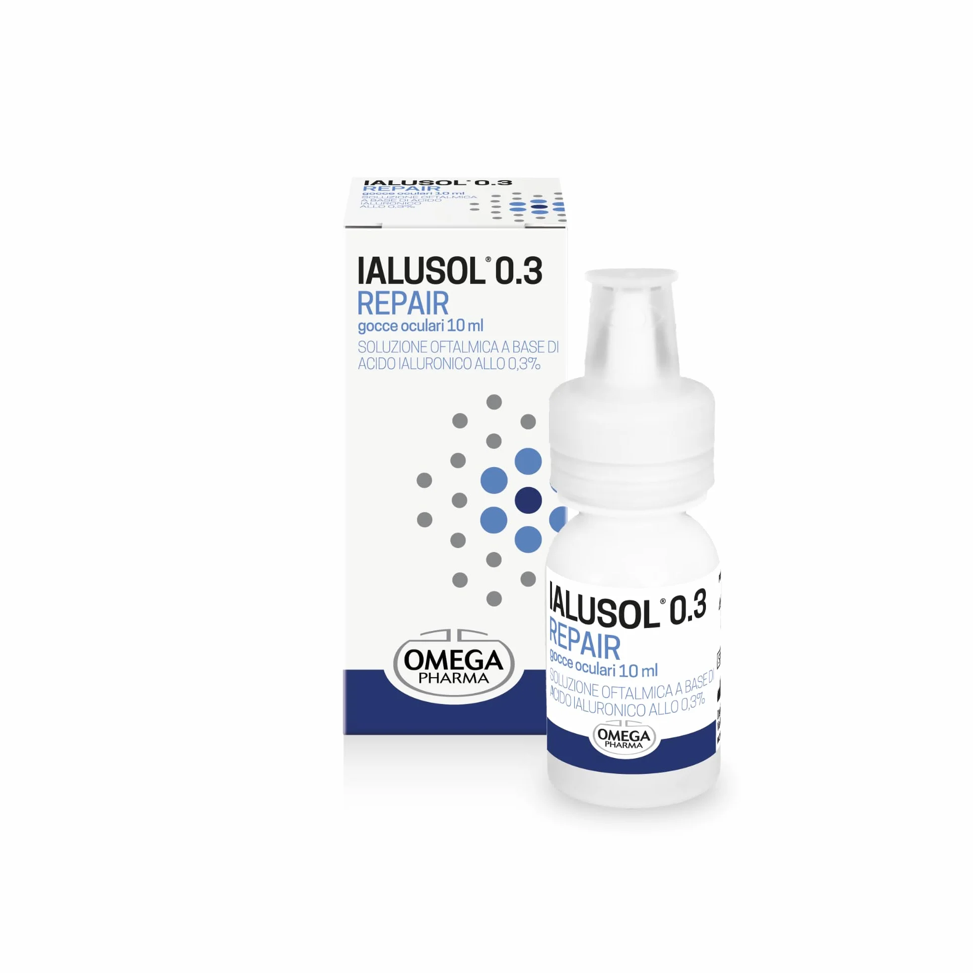 Omega Pharma Ialusol 0.3 Gocce Oculari Acido Ialuronico 0,3% 10 ml