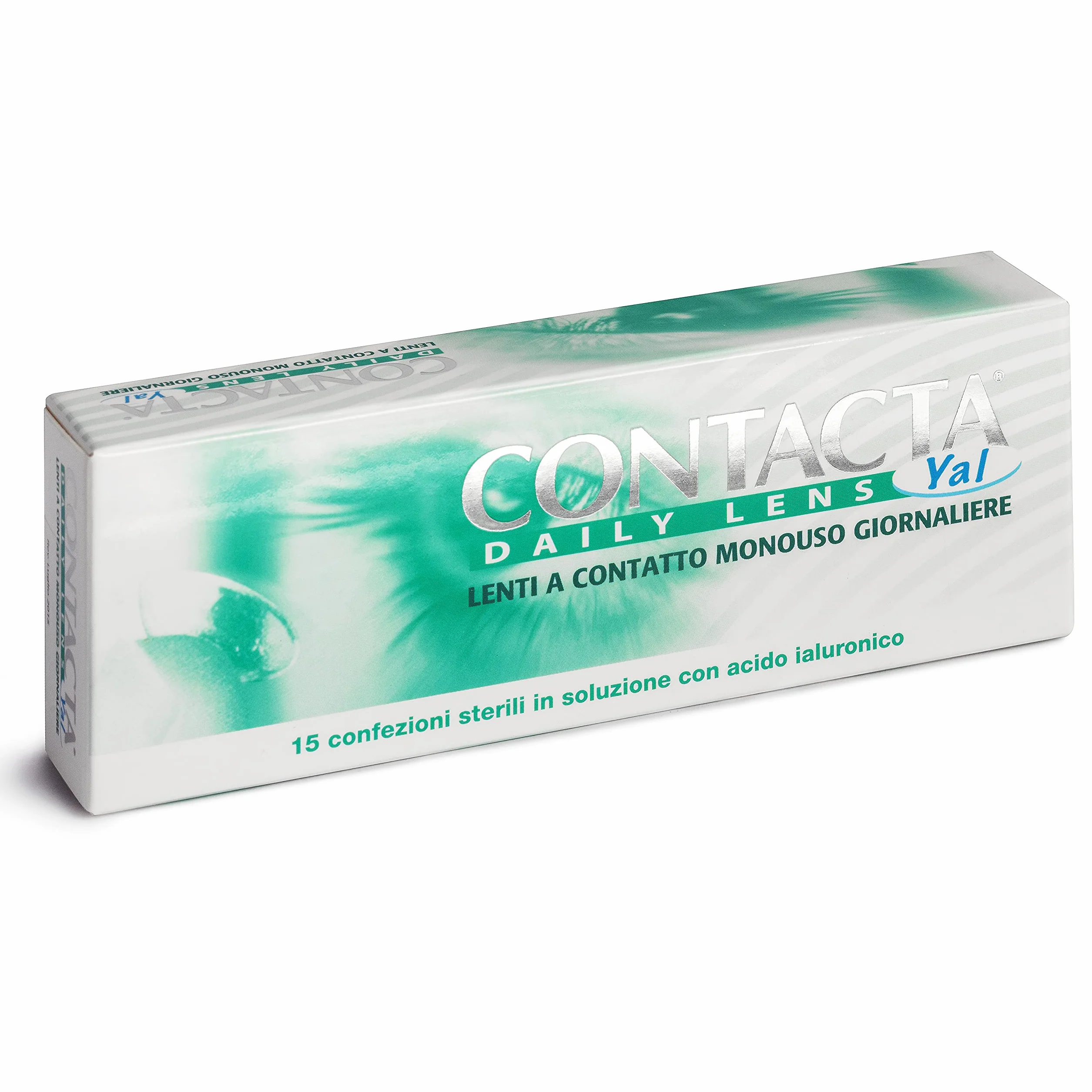 Daily Lens Yal 15 Lenti a Contatto Giornaliere per Miopia -1,75 Confezione da 15