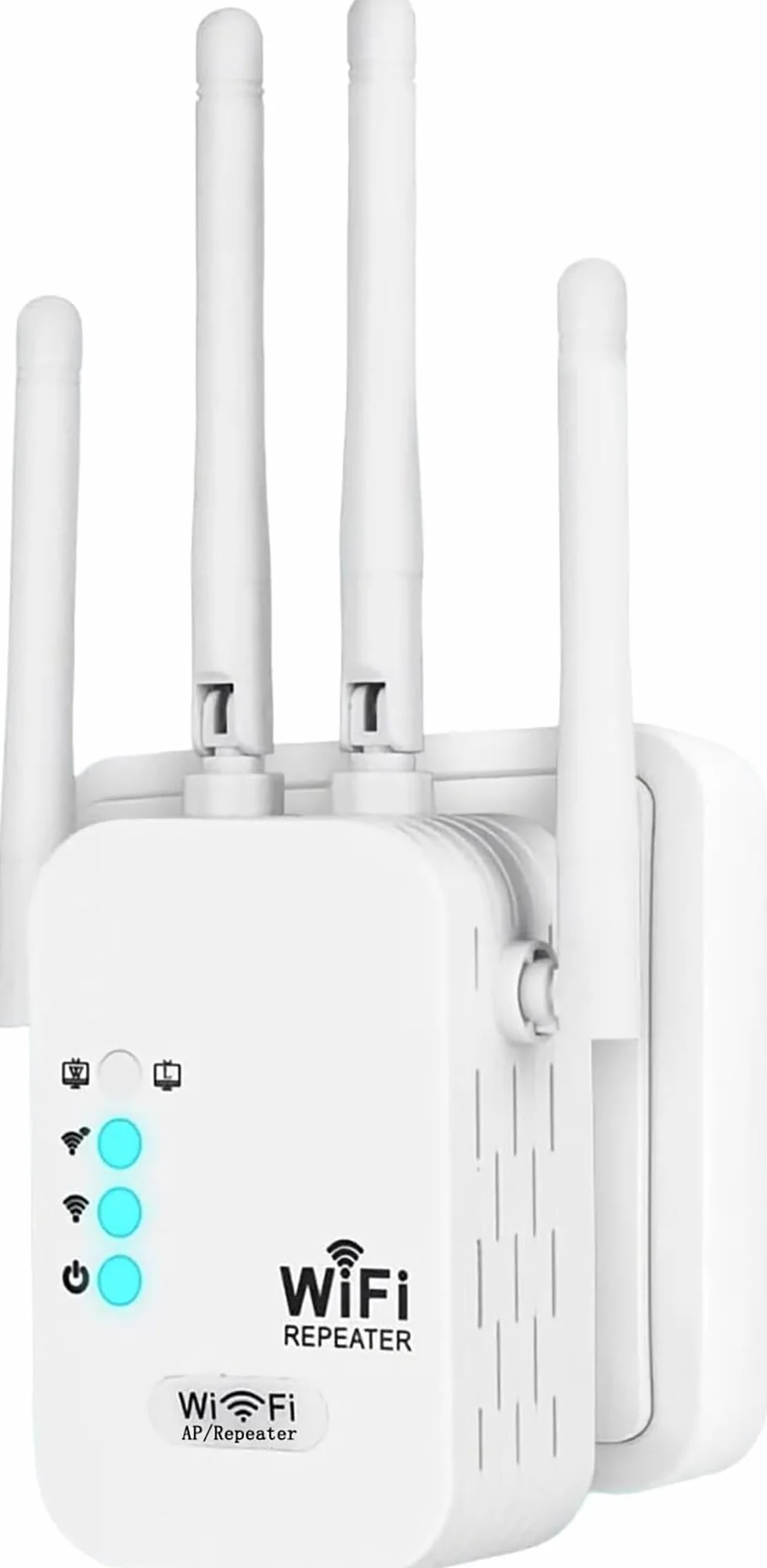 Ripetitore Wireless Wifi Extender e Access Point, 1200Mbps WiFi Potente per Casa Dual Band (2.4GHz/5GHz), Estensore Amplificatore di Segnale Wifi, Porta LAN, Compatibile con Tutti i Modem Router