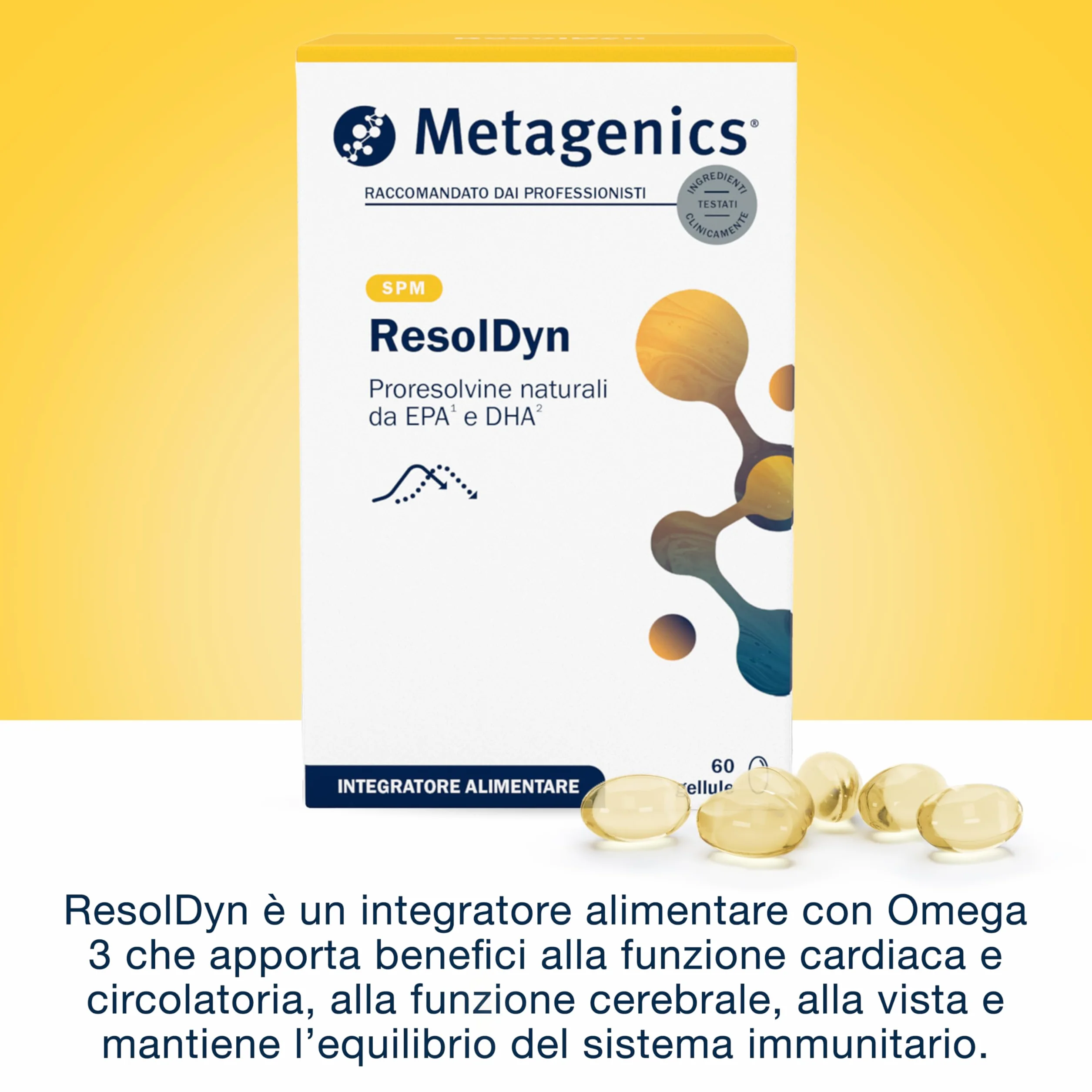 Metagenics ResolDyn 60 Gellule Proresolvine EPA DHA