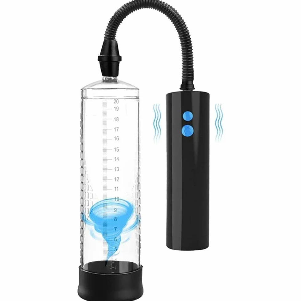ELETTRO SVILUPPATORE A POMPA SVILUPPATRICE MASCHILE ASPIRAZIONE AUTOMATICA RICARICABILE USB