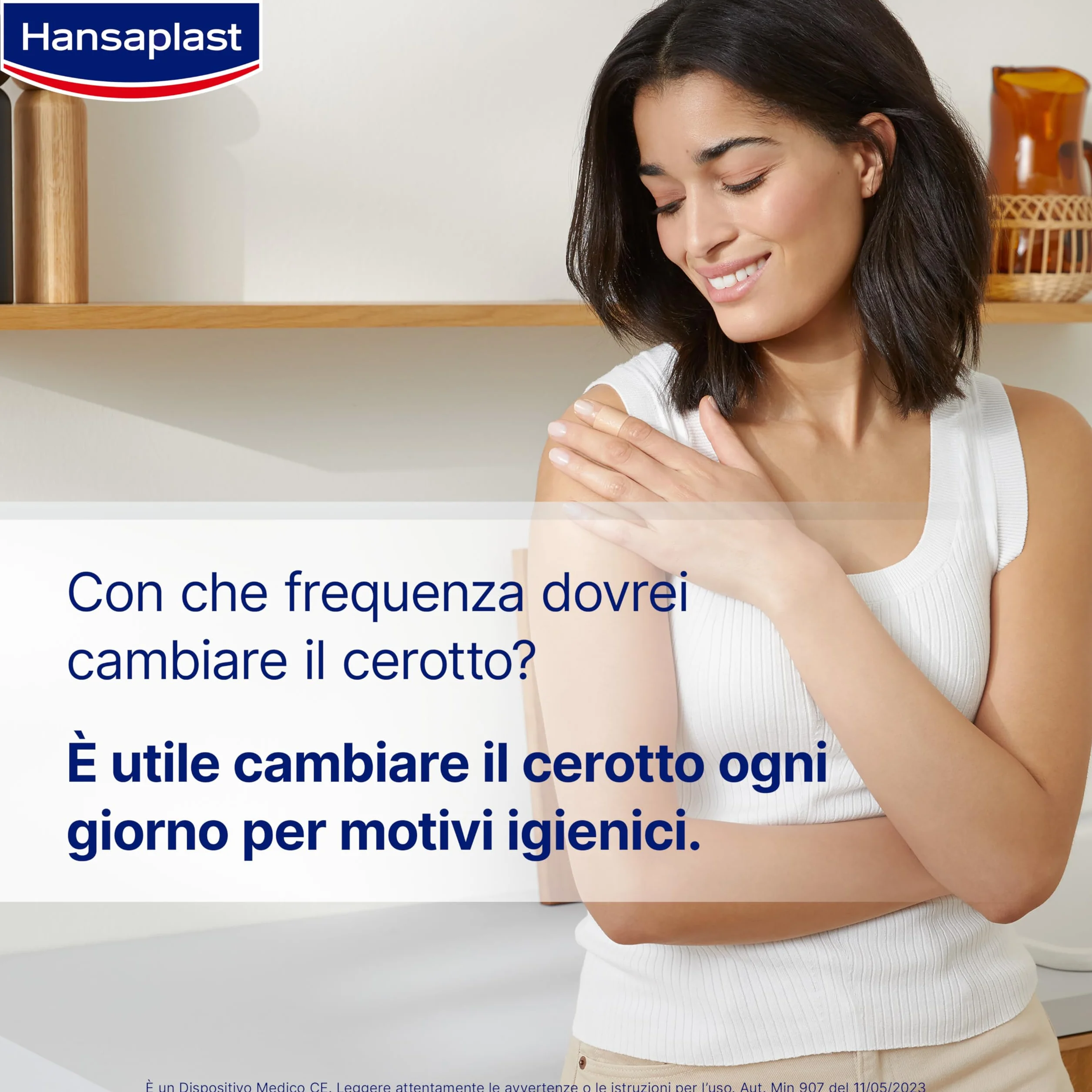 Hansaplast Cerotti UNIVERSAL 100 Pezzi 4 Formati Impermeabili Traspiranti
