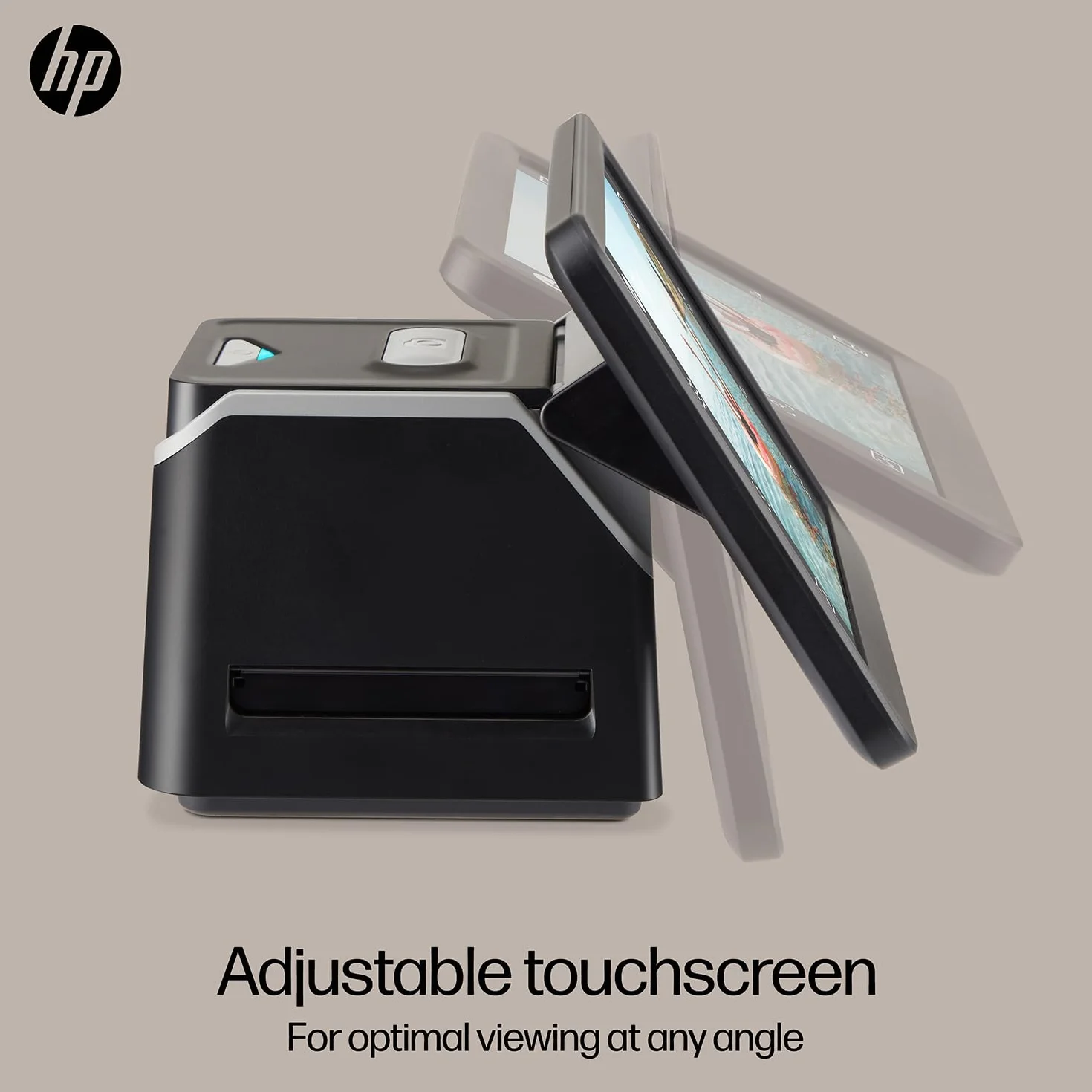 HP FilmScan Touch Screen Film & Slide Scanner 22 MP 7" LCD Digitizer