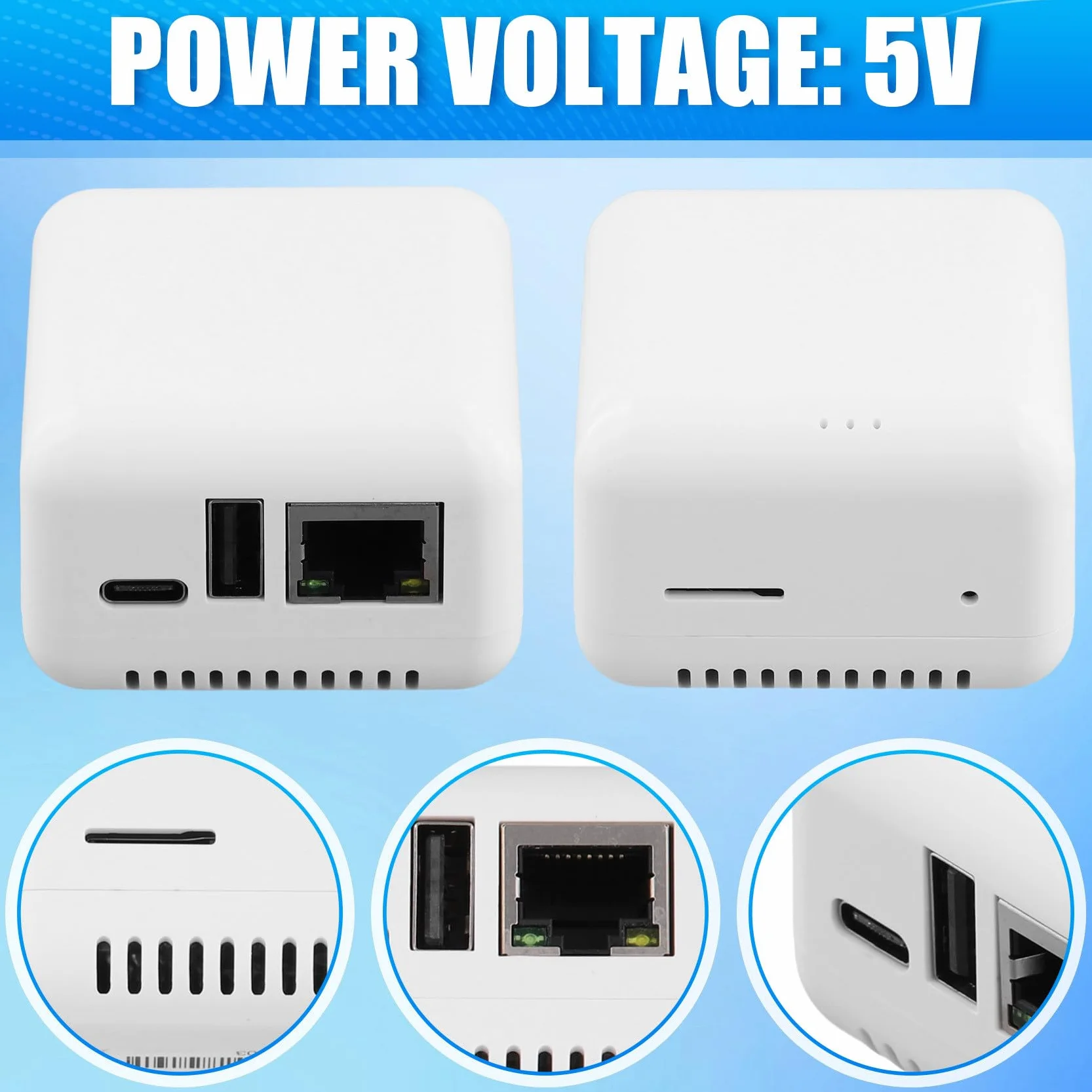 P330 Mini Print Server Connessione Via USB 2.0 Stampa Facile, Mini NP330 Cloud Printing Print Server
