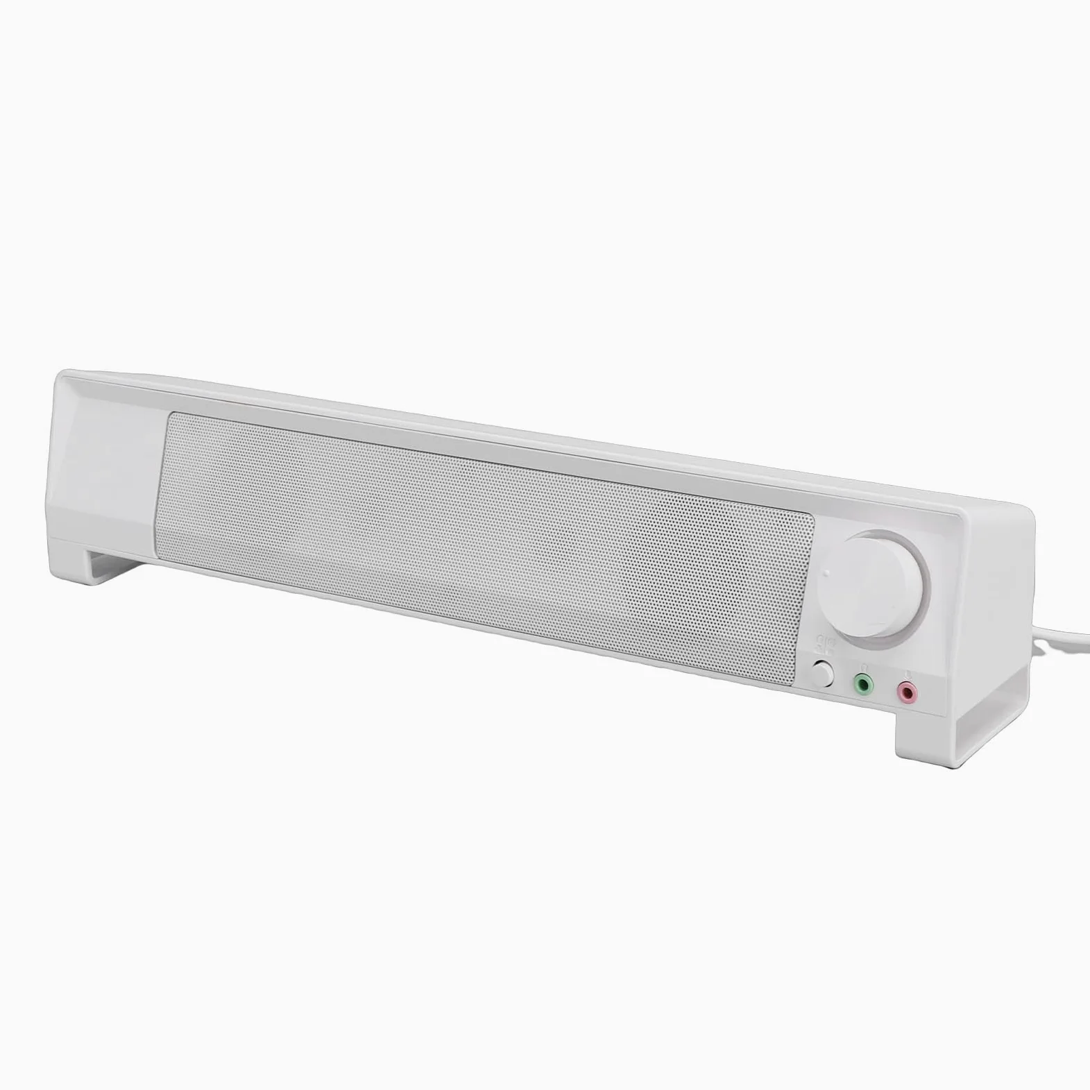 Dilwe Altoparlante USB per Computer, Suono 3D con Microfono, Illuminazione Romantica per Bassi da Scrivania, Adatto per L'audio del Computer